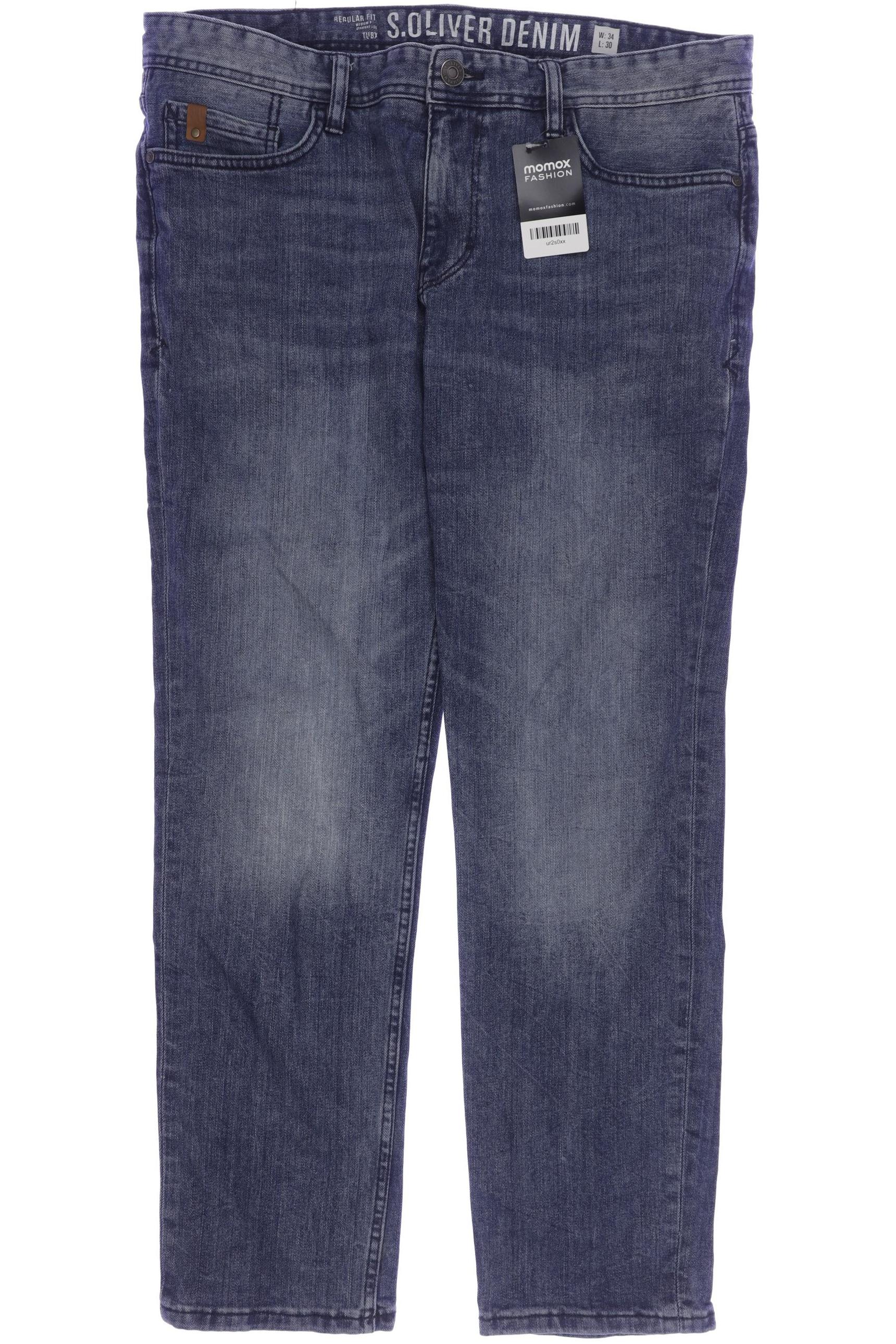 

s.Oliver Herren Jeans, blau, Gr. 34