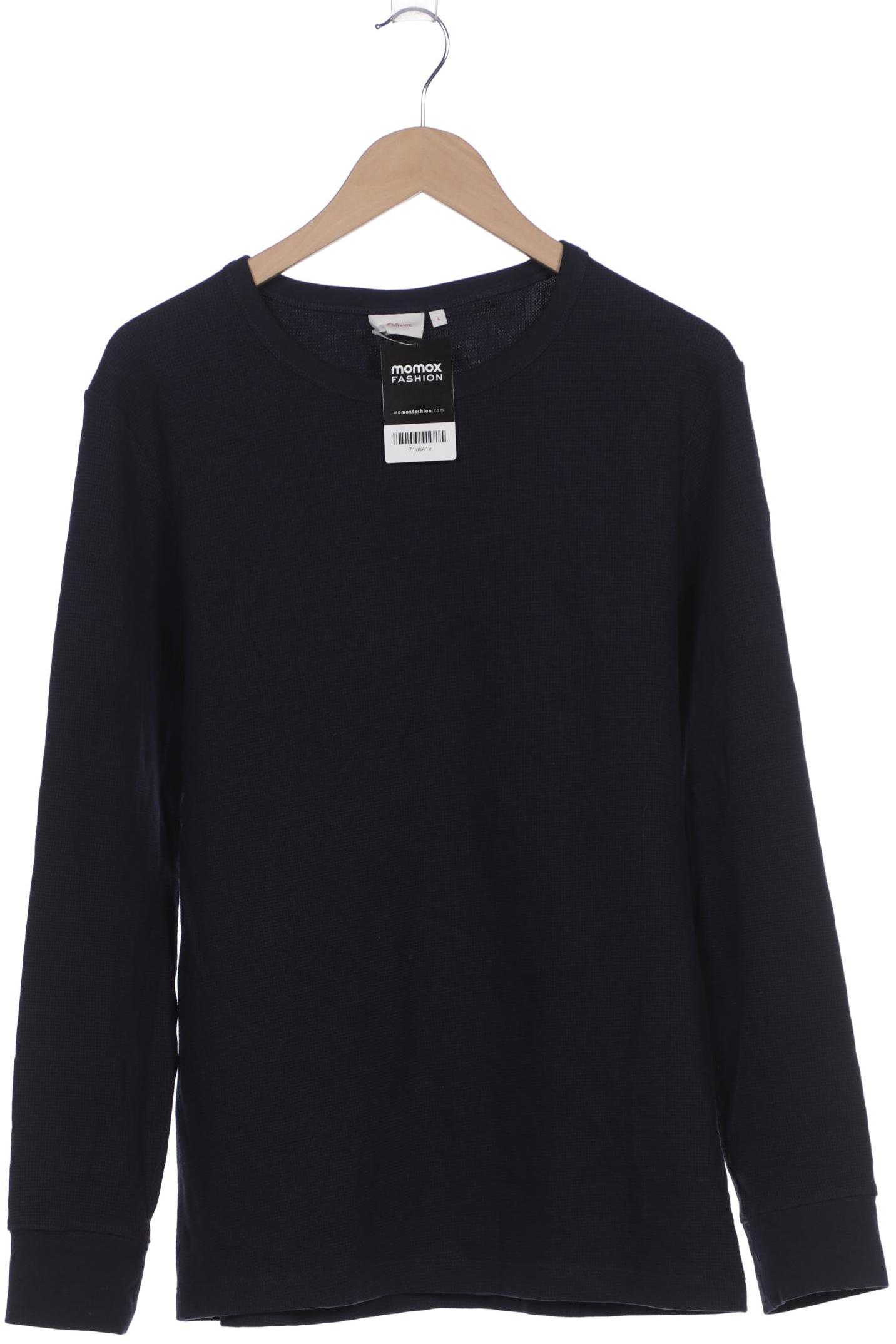 

s.Oliver Herren Sweatshirt, marineblau, Gr. 52