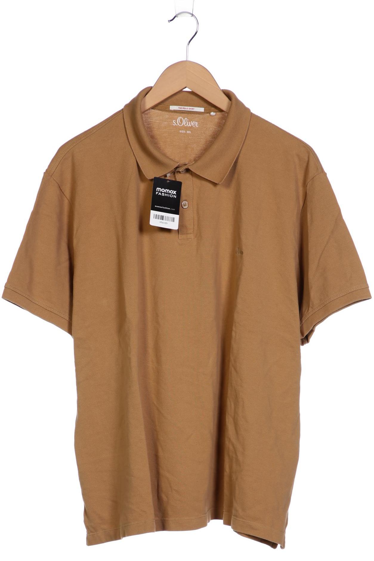 

s.Oliver Herren Poloshirt, braun, Gr. 58