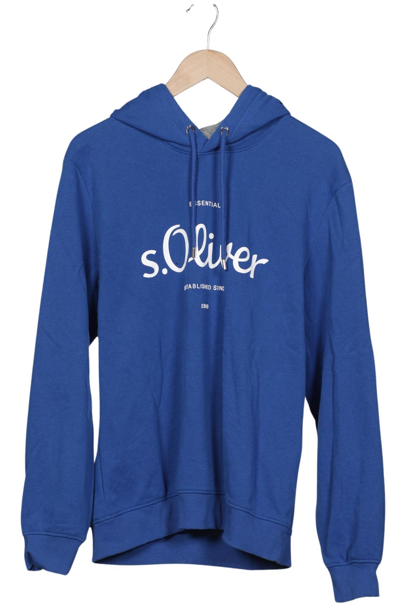 

s.Oliver Herren Kapuzenpullover, blau, Gr. 52