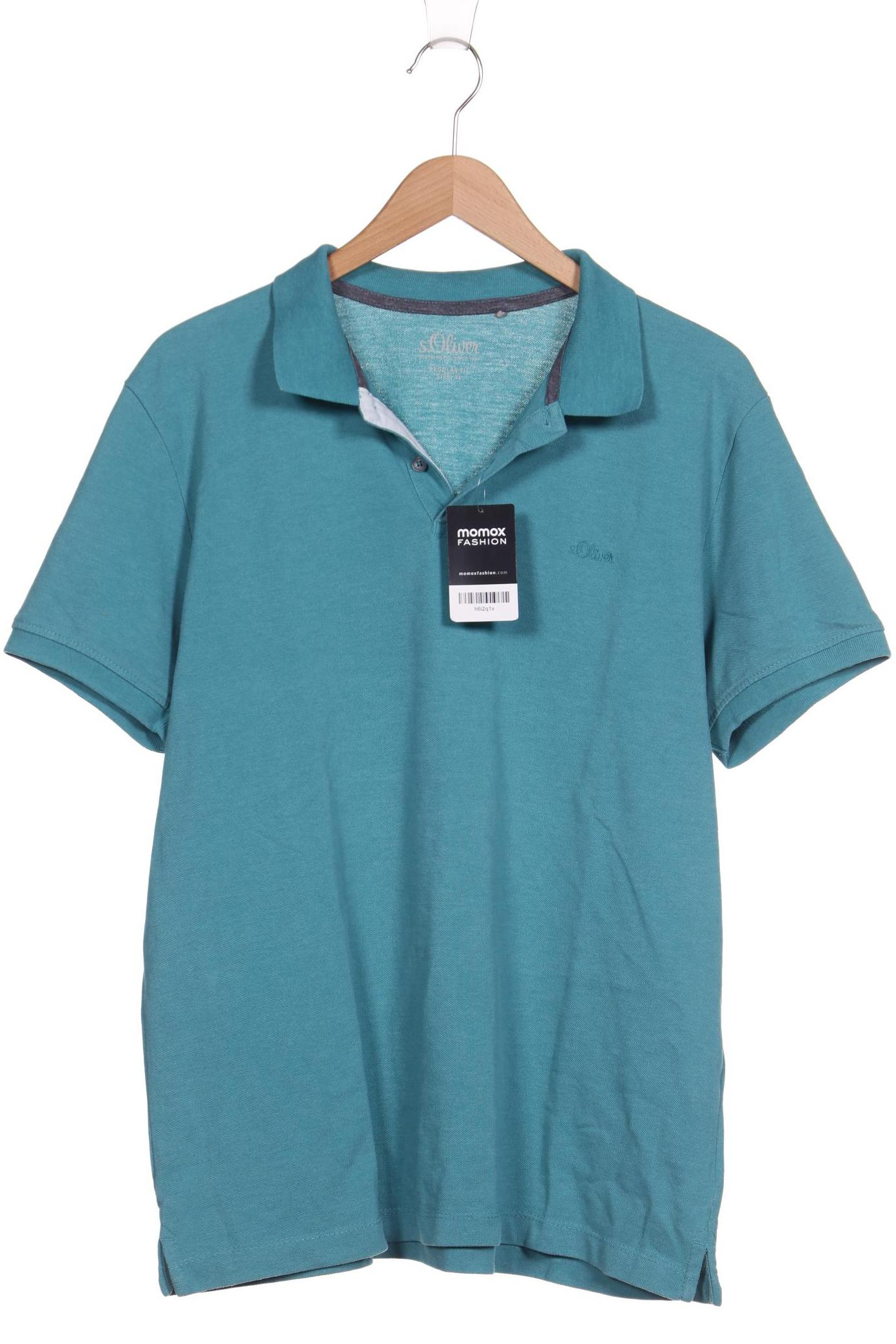 

s.Oliver Herren Poloshirt, türkis, Gr. 54