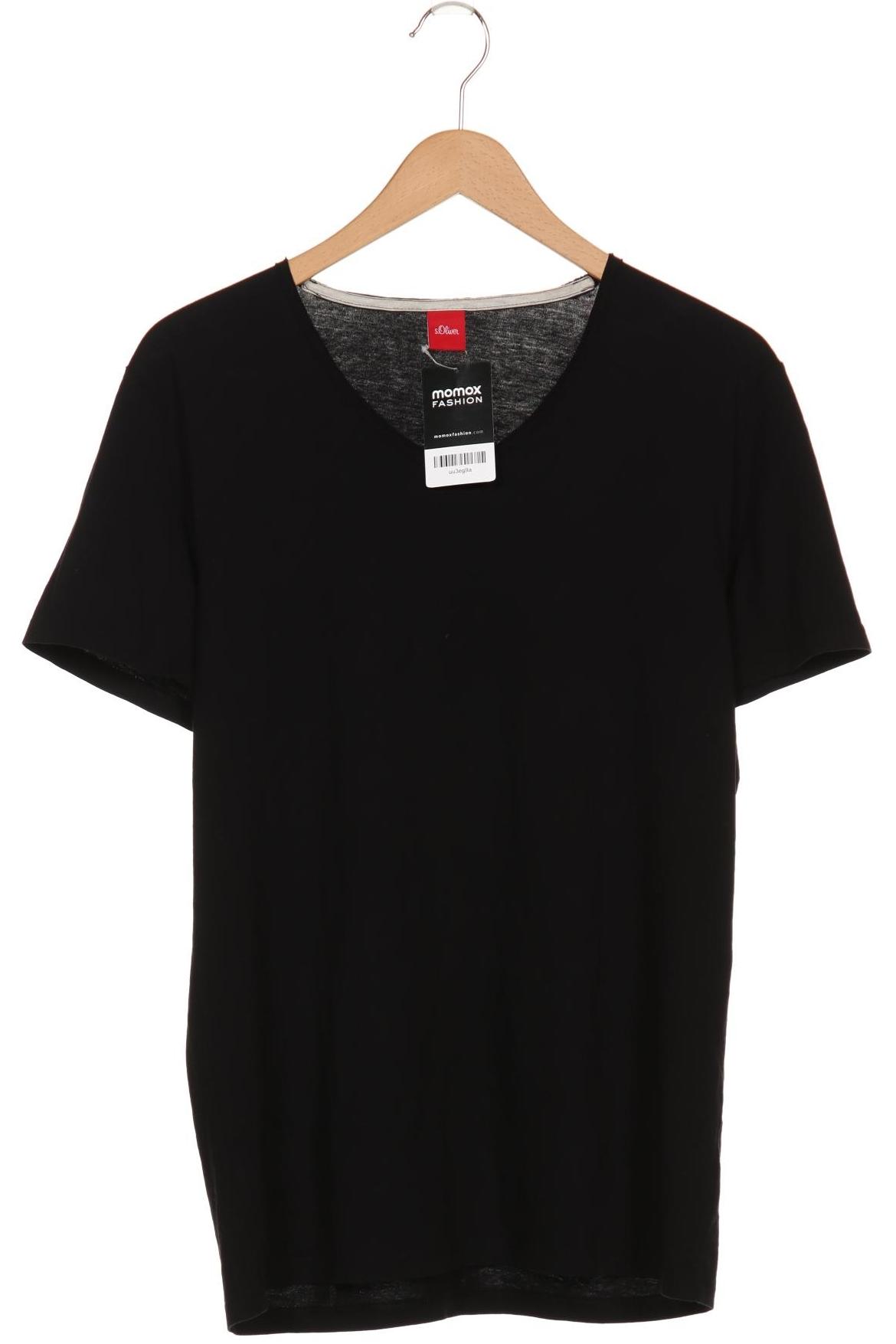 

s.Oliver Herren T-Shirt, schwarz, Gr. 52