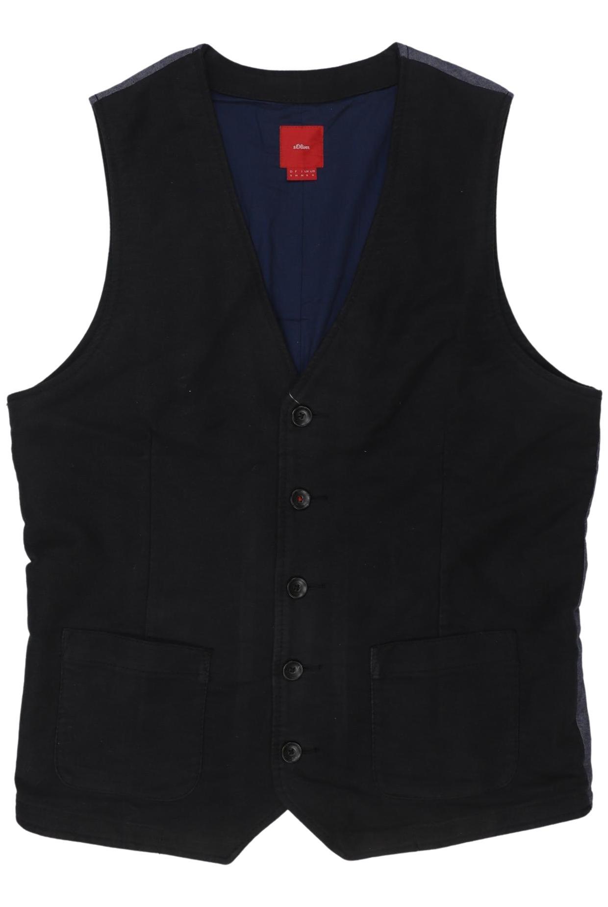 

s.Oliver Herren Weste, marineblau, Gr. 46