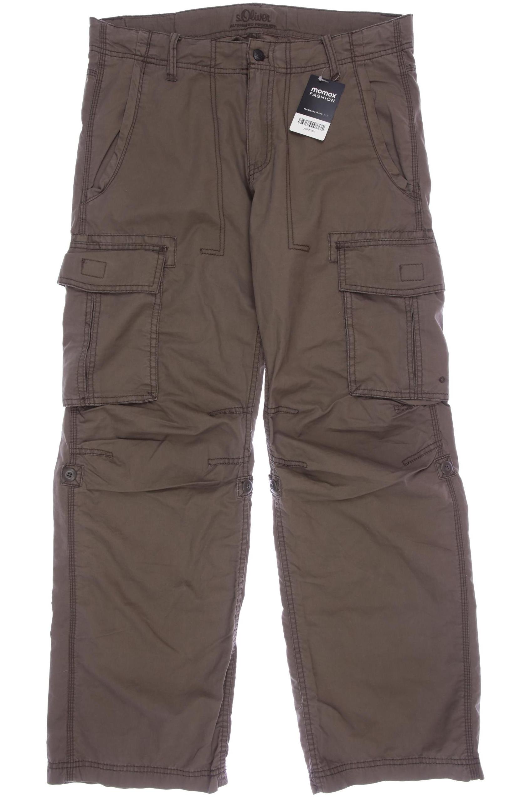 

s.Oliver Herren Stoffhose, braun, Gr. 32