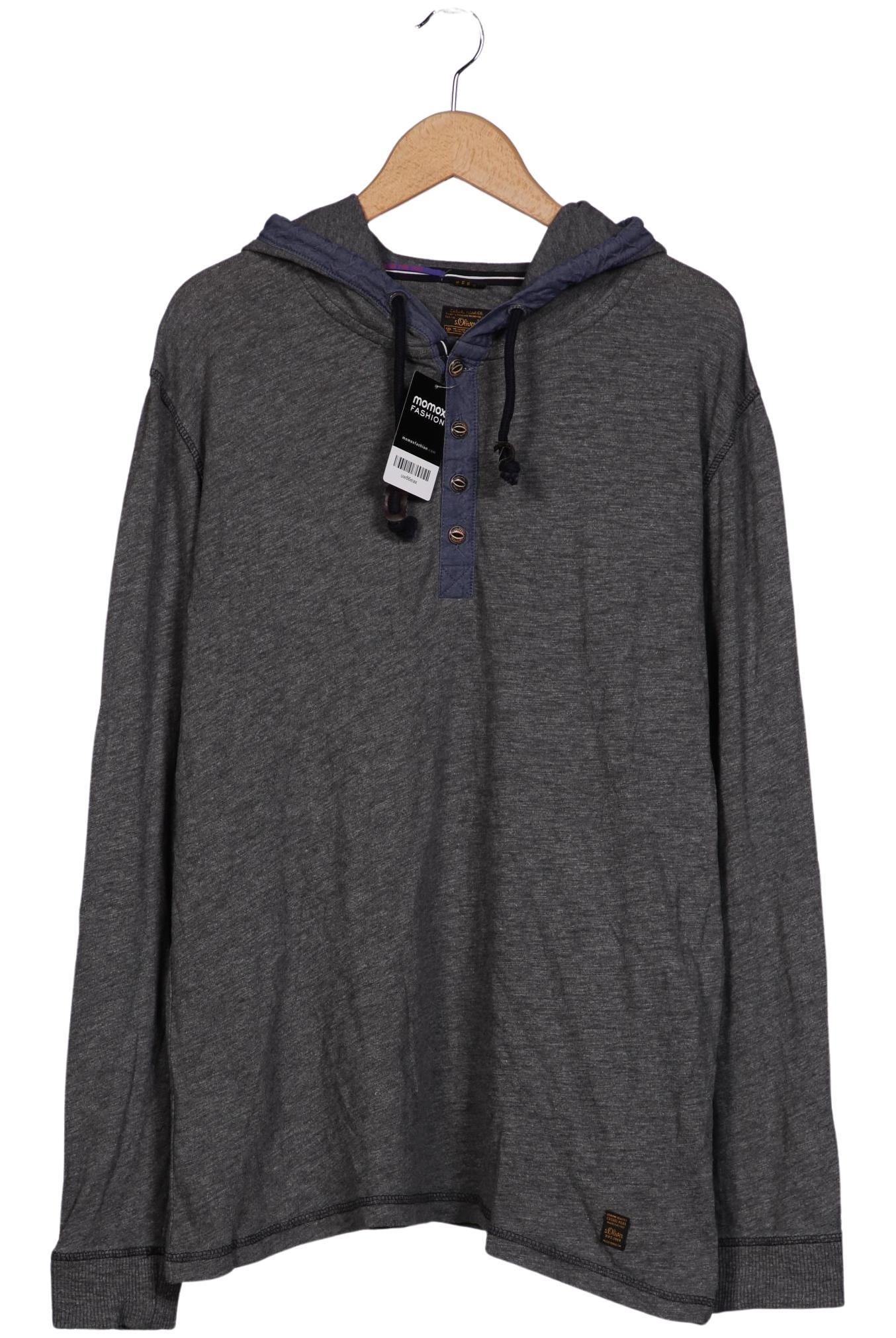 

s.Oliver Herren Langarmshirt, grau, Gr. 54