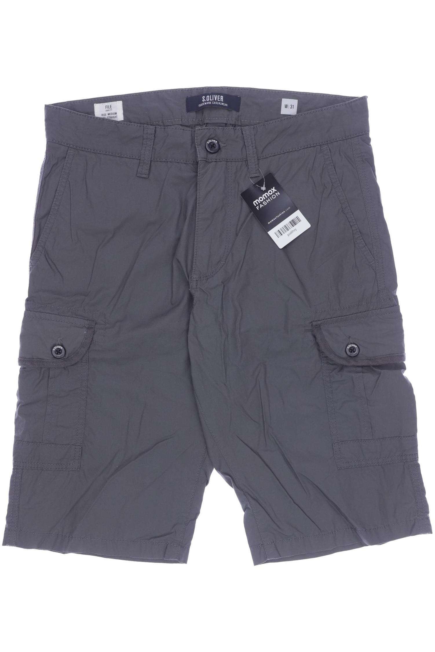

s.Oliver Herren Shorts, grau, Gr. 31