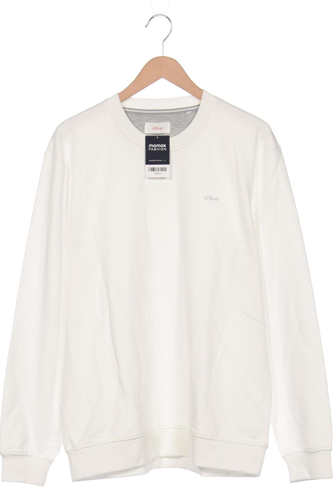 

s.Oliver Herren Sweatshirt, weiß, Gr. 58