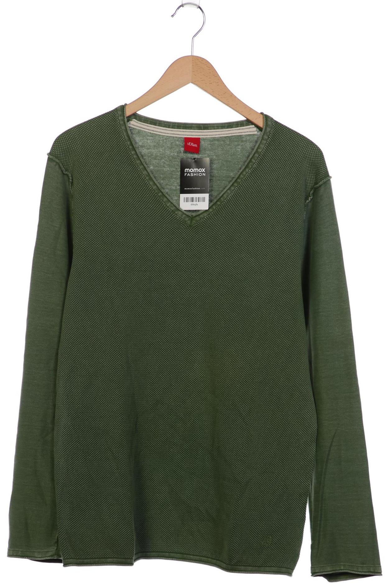 

s.Oliver Herren Pullover, grün, Gr. 54