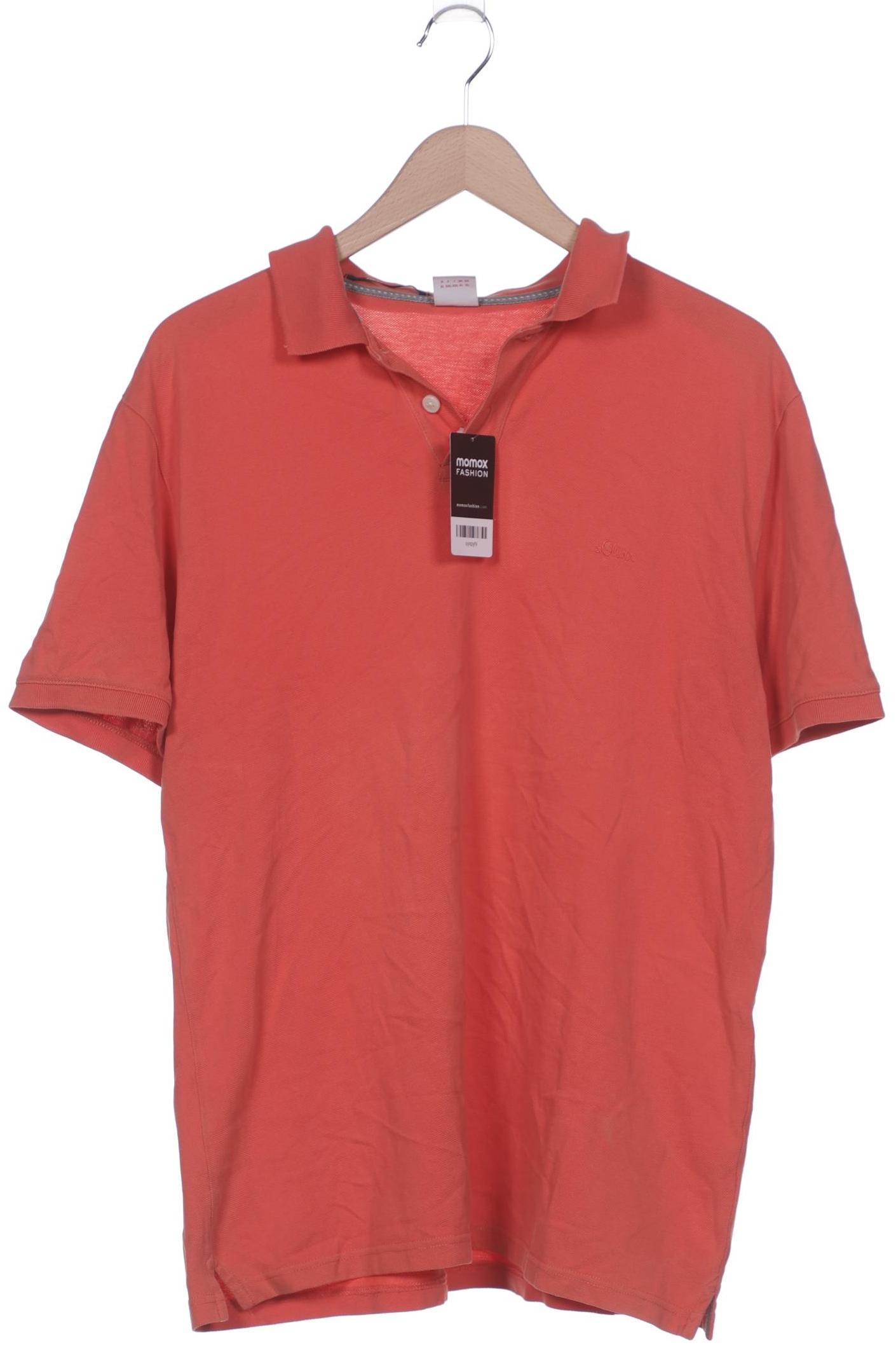 

s.Oliver Herren Poloshirt, orange, Gr. 54
