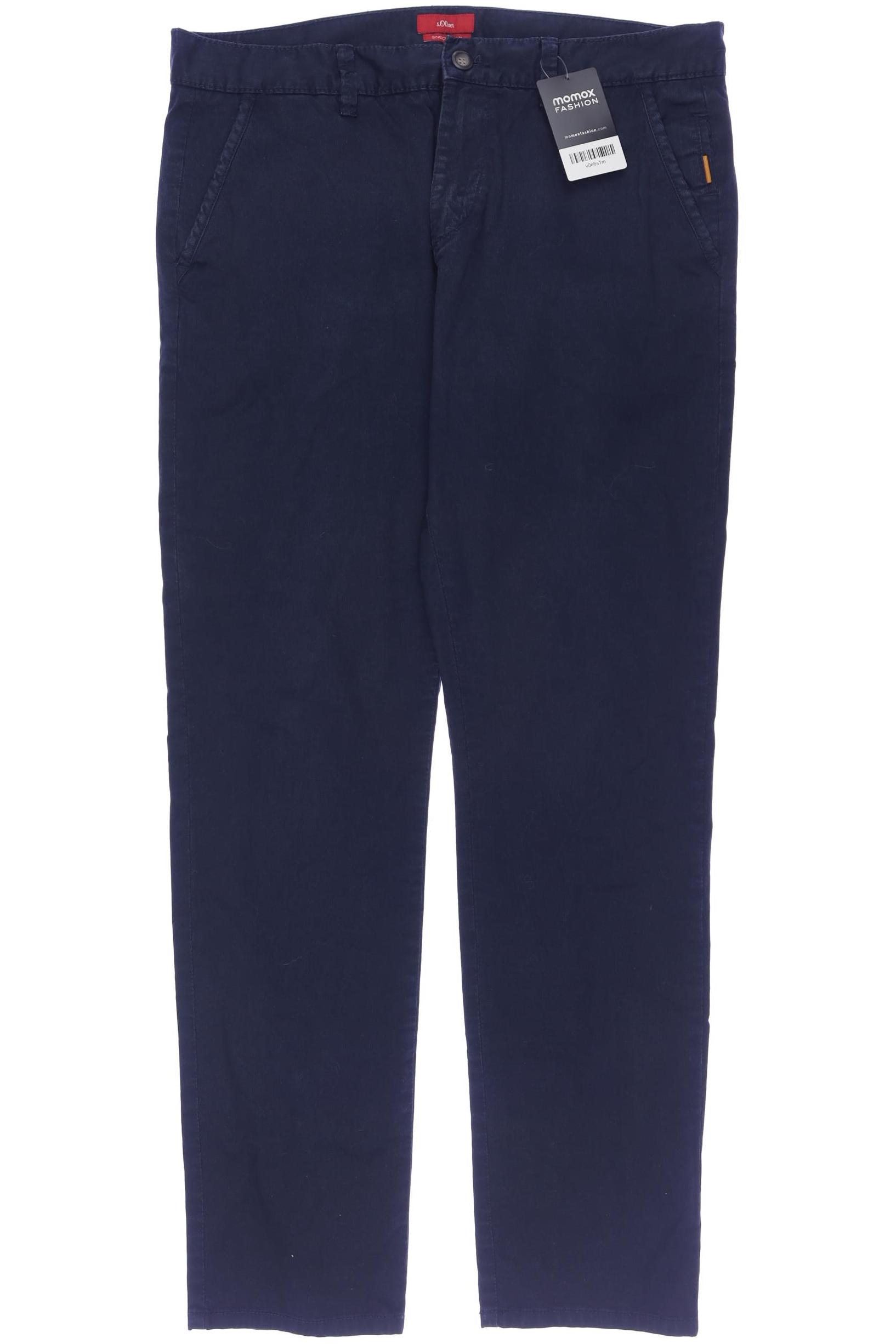 

s.Oliver Herren Stoffhose, blau, Gr. 33
