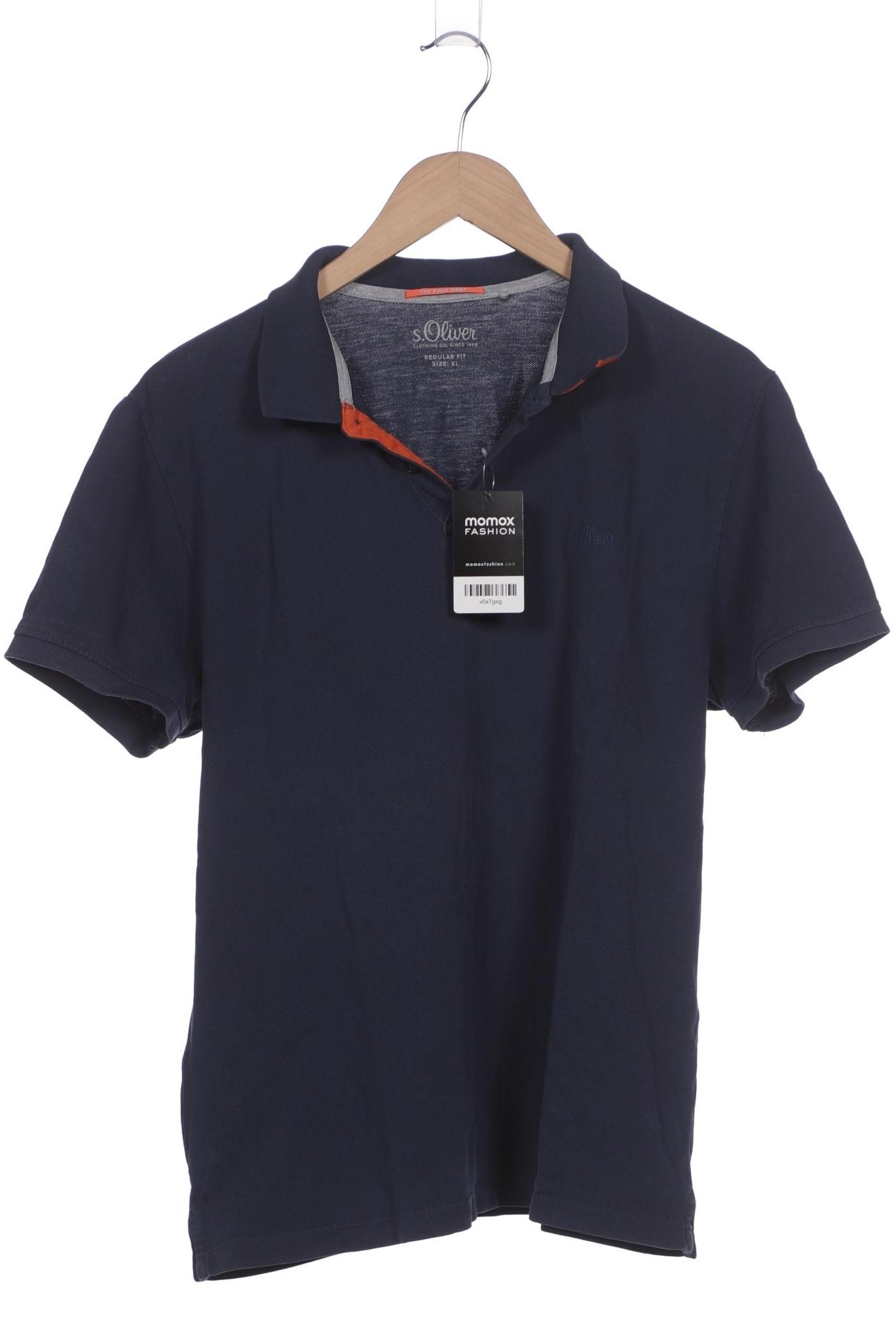 

s.Oliver Herren Poloshirt, marineblau, Gr. 54