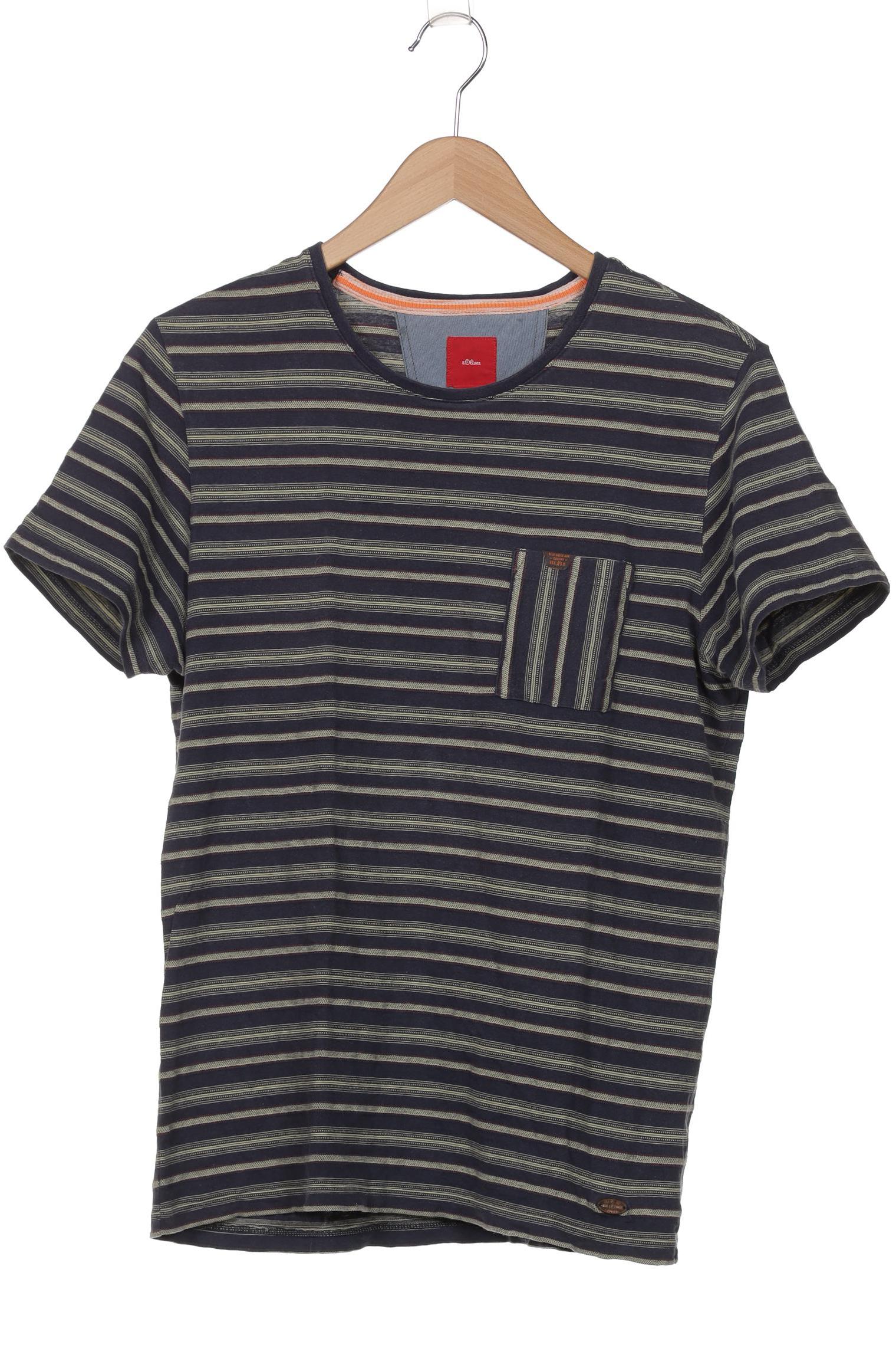 

s.Oliver Herren T-Shirt, marineblau, Gr. 52