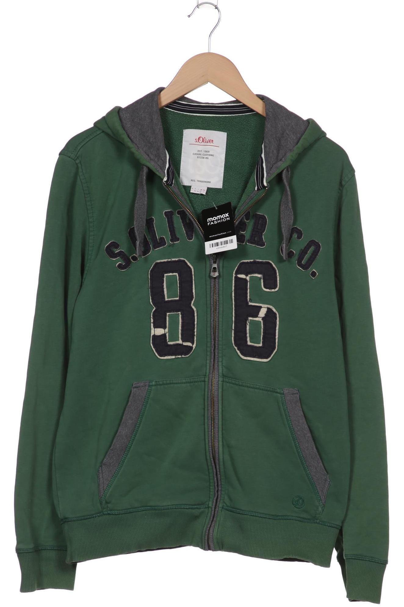 

s.Oliver Herren Kapuzenpullover, grün