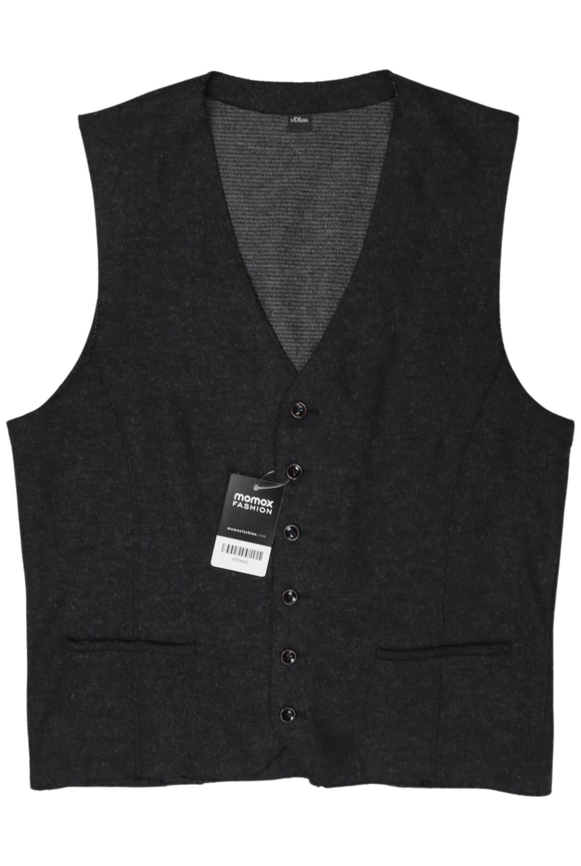 

s.Oliver Herren Weste, grau, Gr. 52