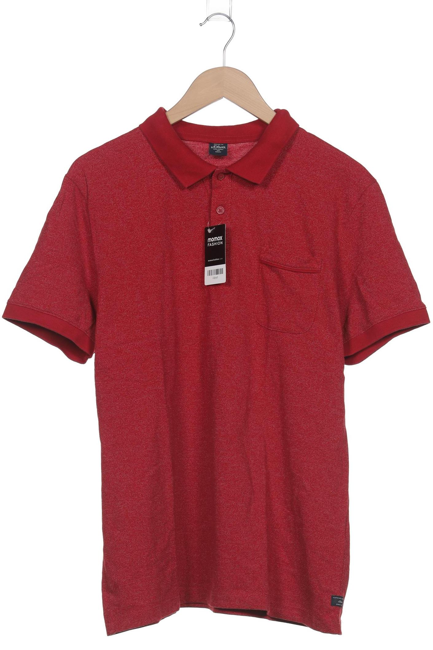 

s.Oliver Herren Poloshirt, rot, Gr. 54