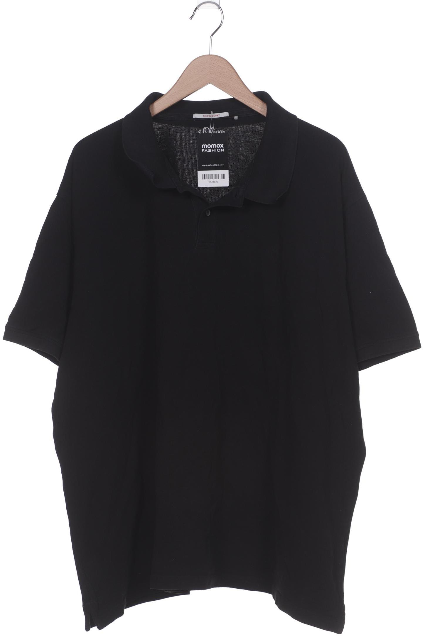 

s.Oliver Herren Poloshirt, schwarz, Gr. 62