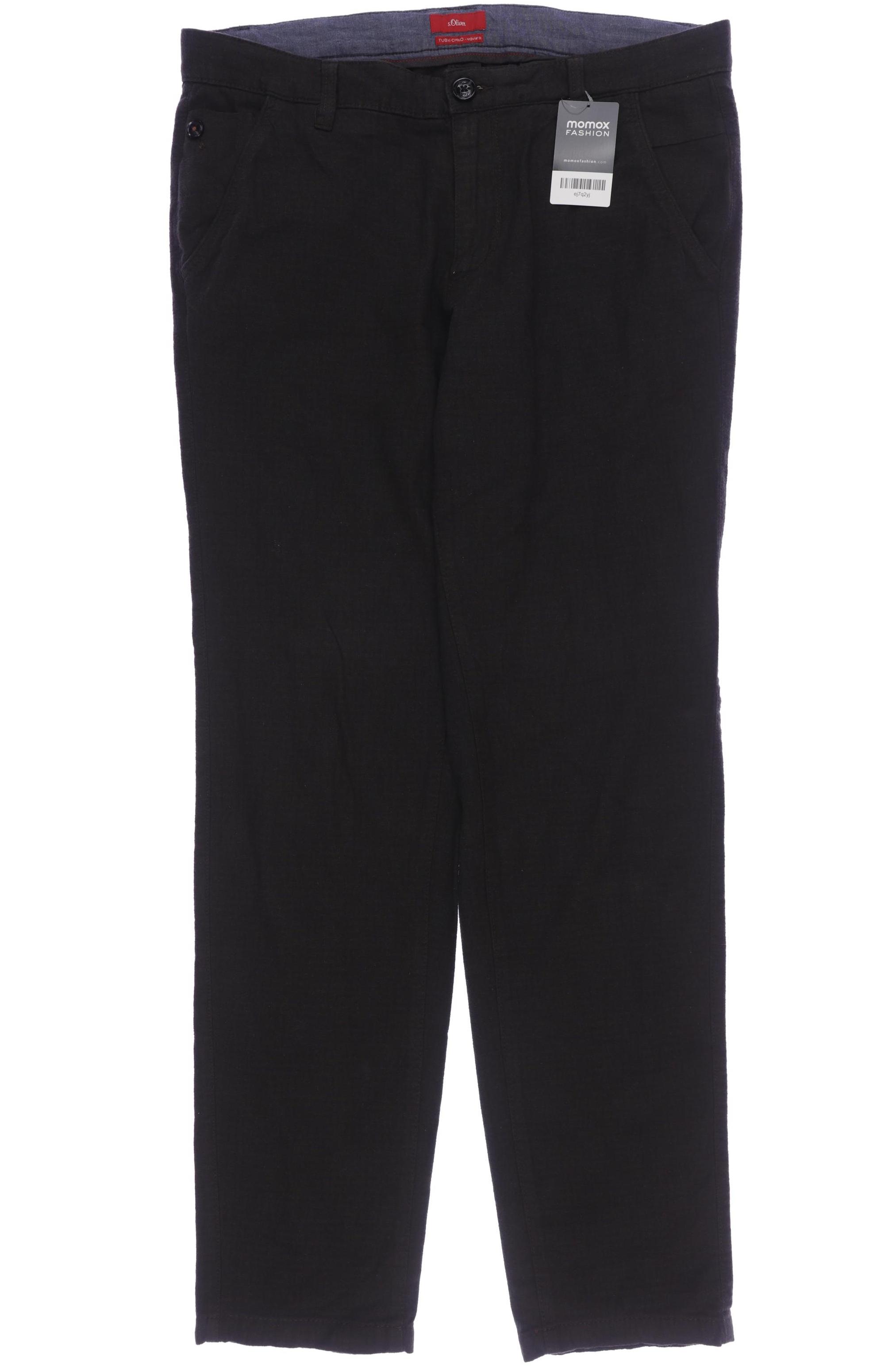 

s.Oliver Herren Stoffhose, braun, Gr. 34