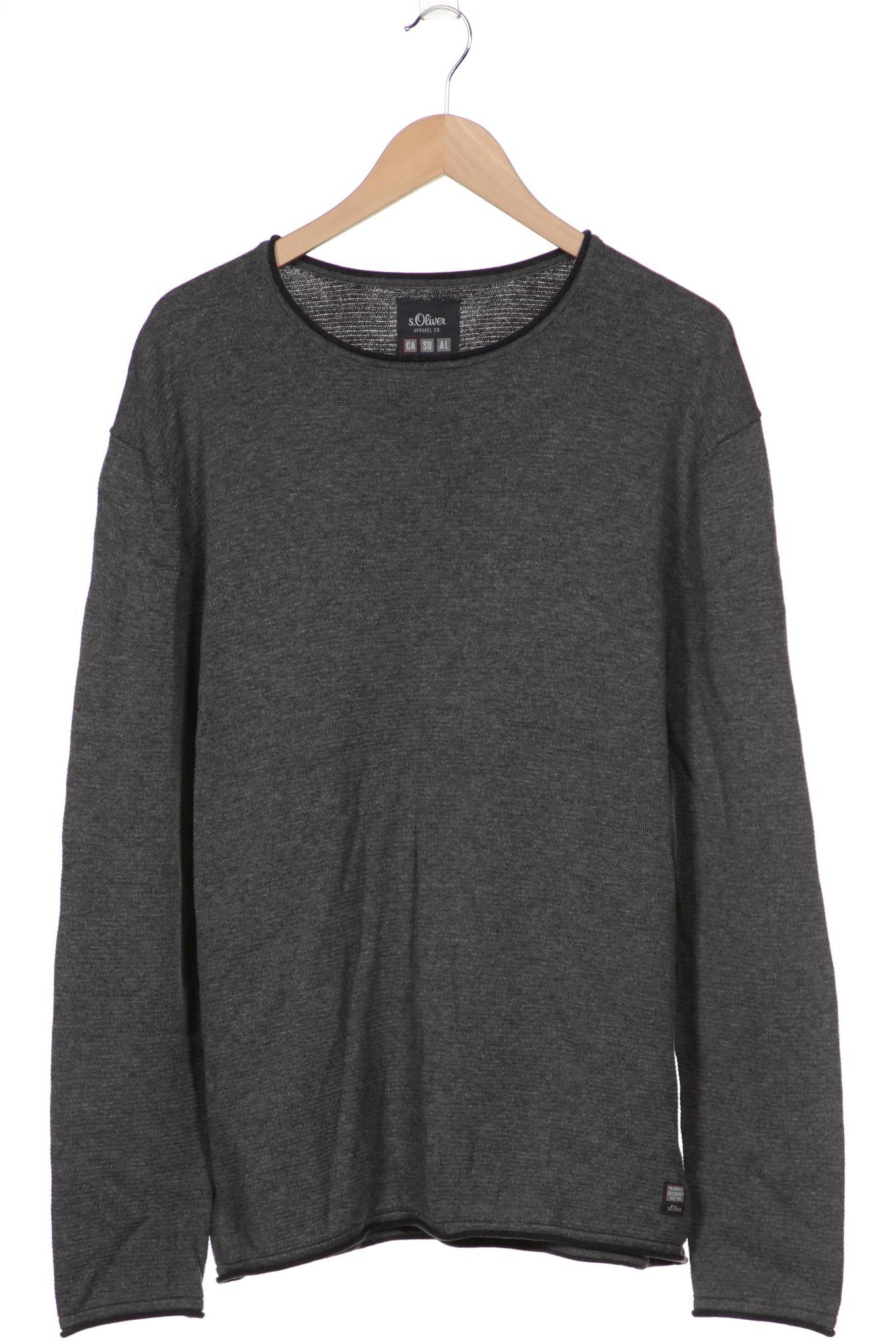 

s.Oliver Herren Pullover, grau, Gr. 56