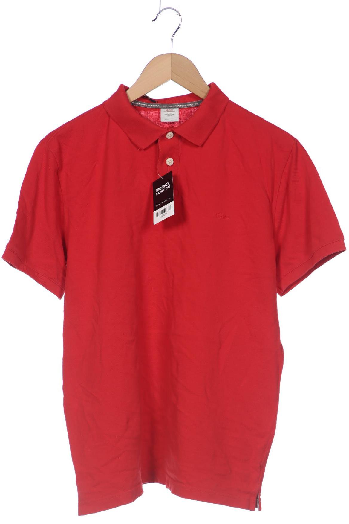 

s.Oliver Herren Poloshirt, rot, Gr. 52
