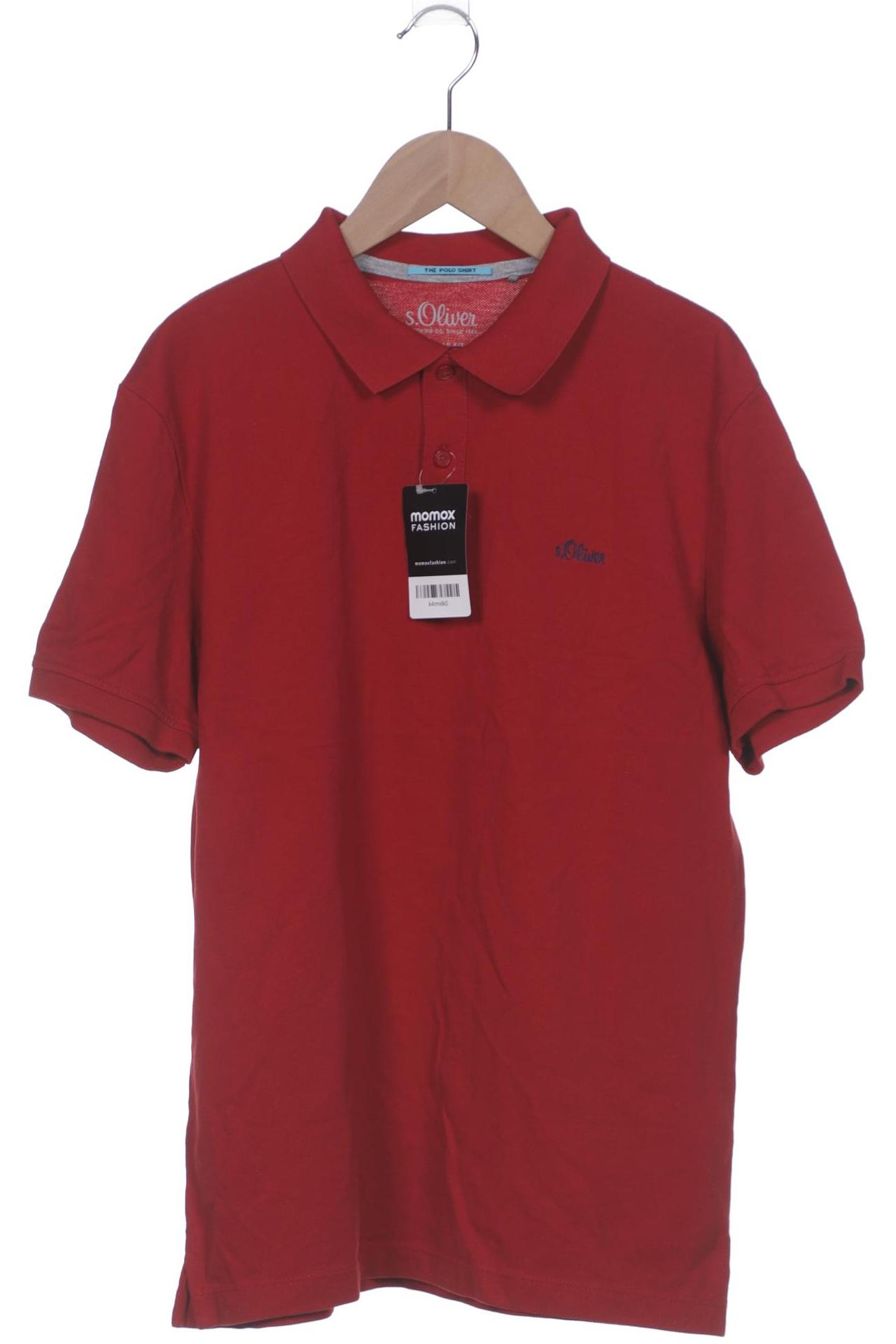 

s.Oliver Herren Poloshirt, rot, Gr. 52