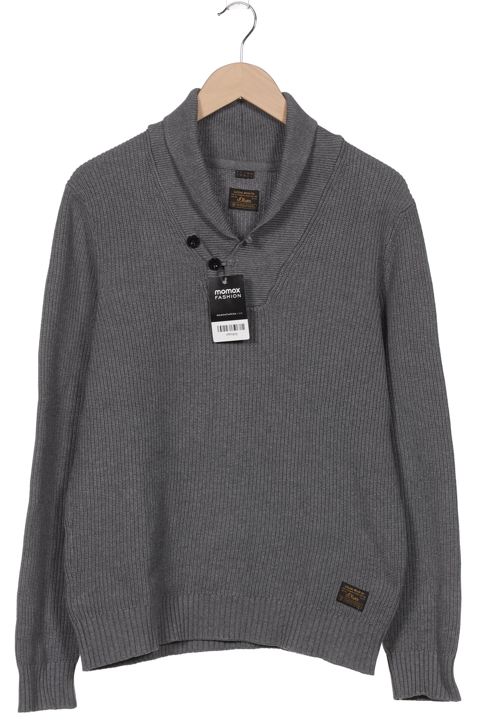 

s.Oliver Herren Pullover, grau, Gr. 52