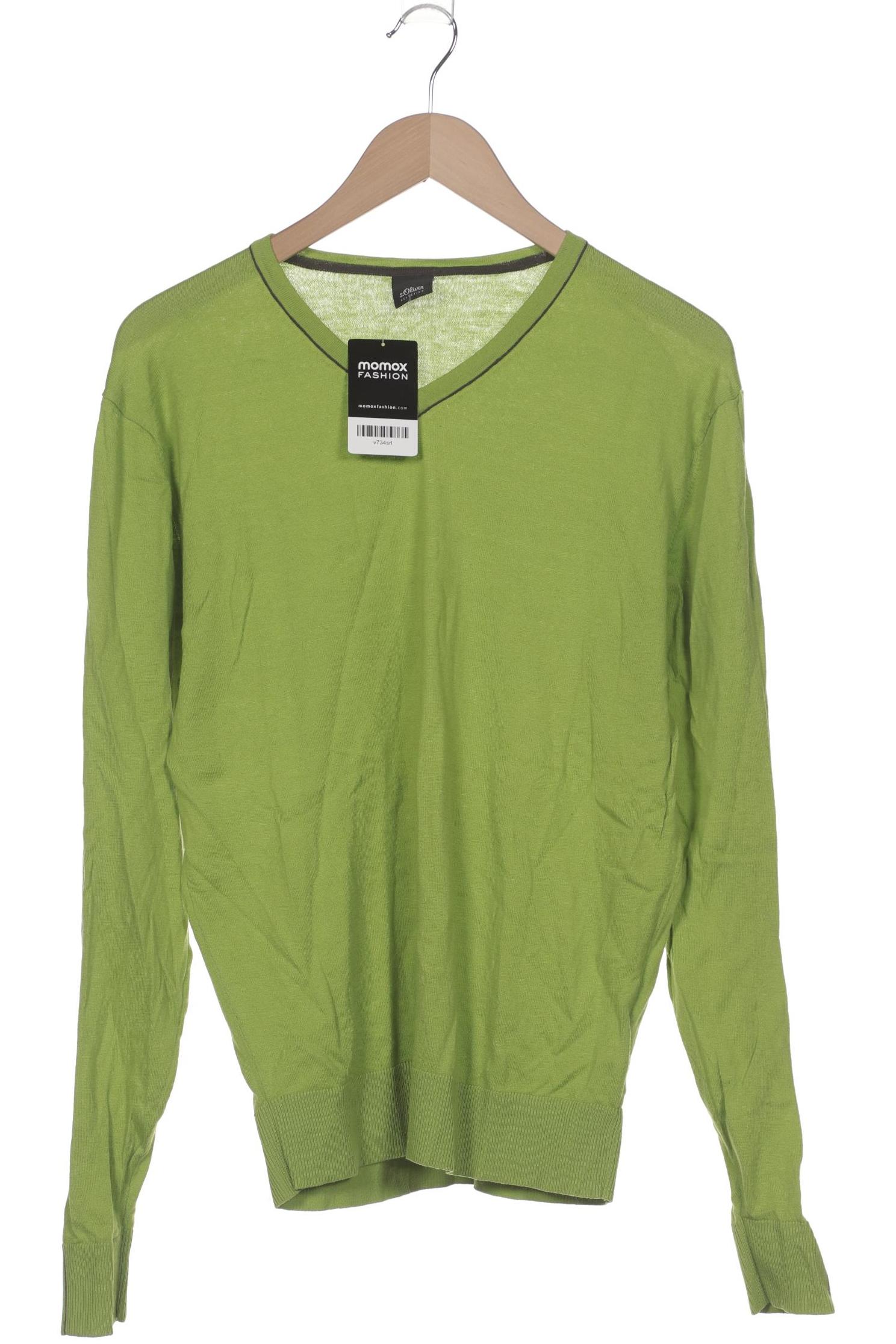 

s.Oliver Herren Pullover, grün, Gr. 48