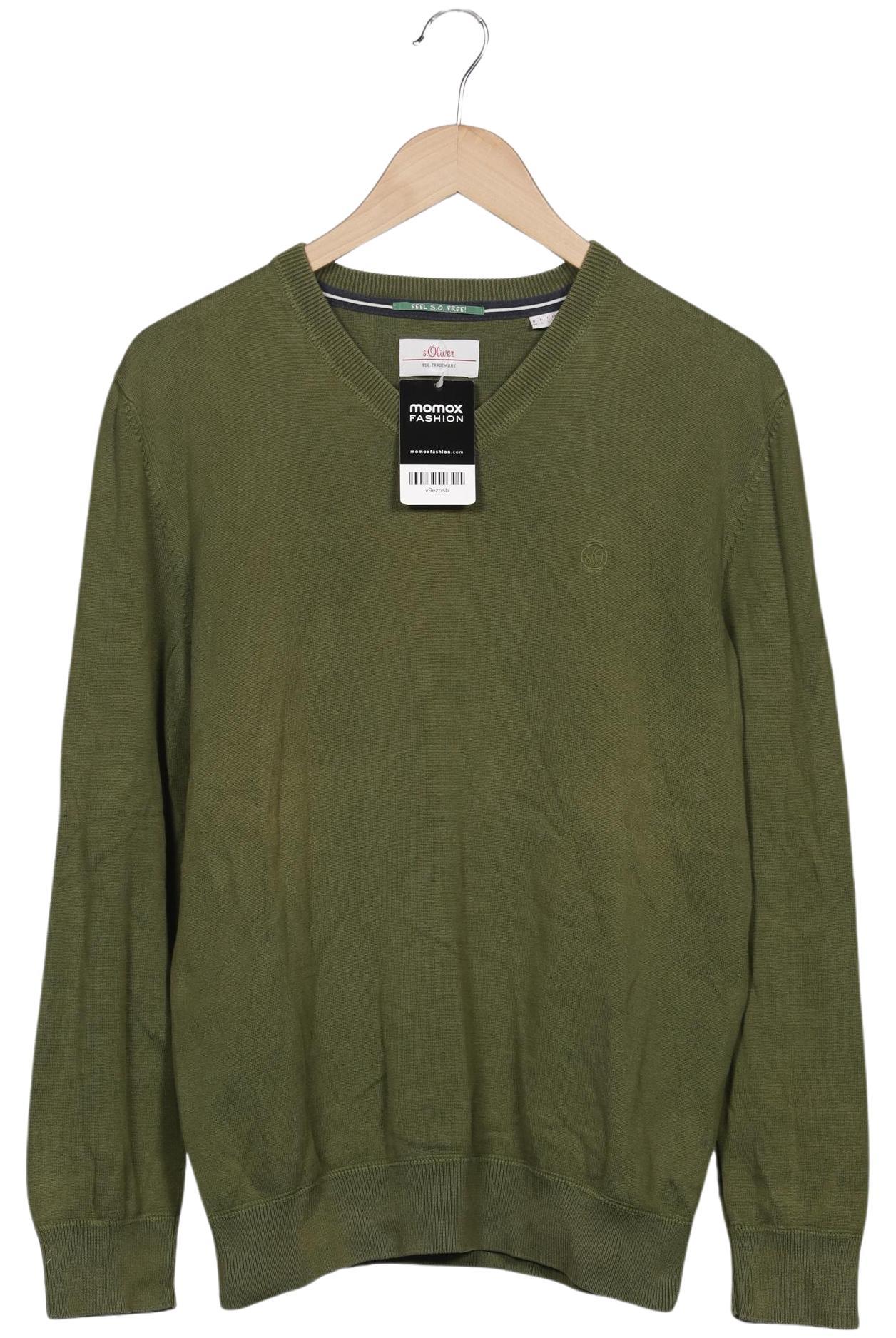 Thumbnail - s.Oliver Herren Pullover, grün, Gr. 48