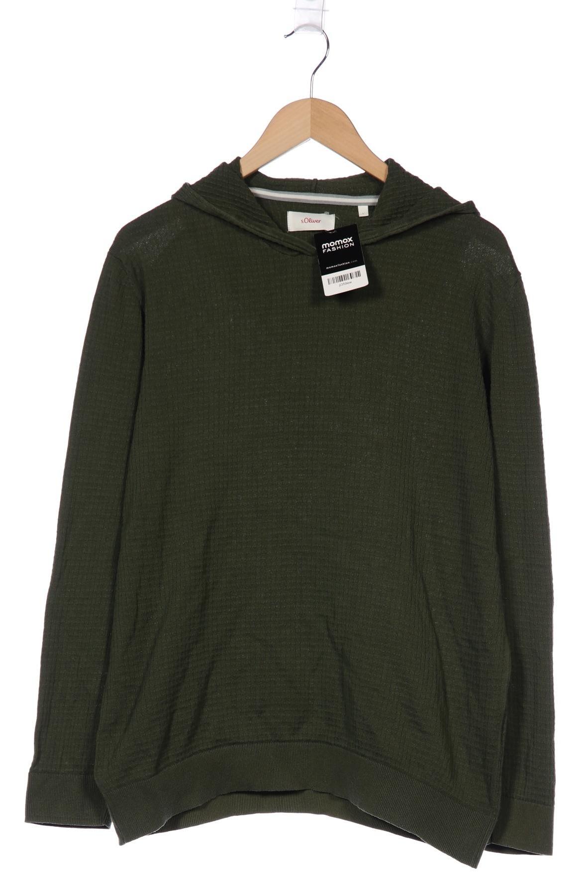 

s.Oliver Herren Kapuzenpullover, grün, Gr. 52