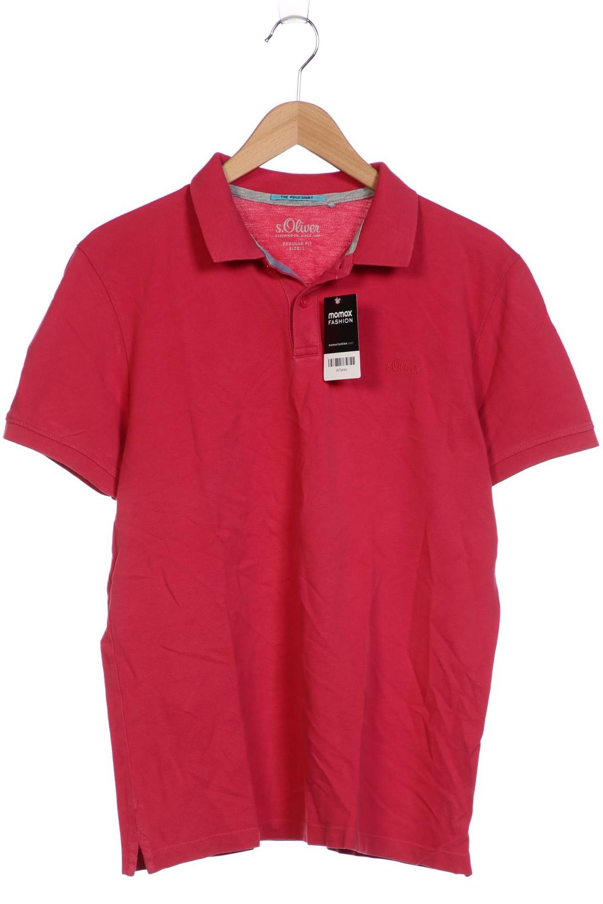 

s.Oliver Herren Poloshirt, rot, Gr. 52