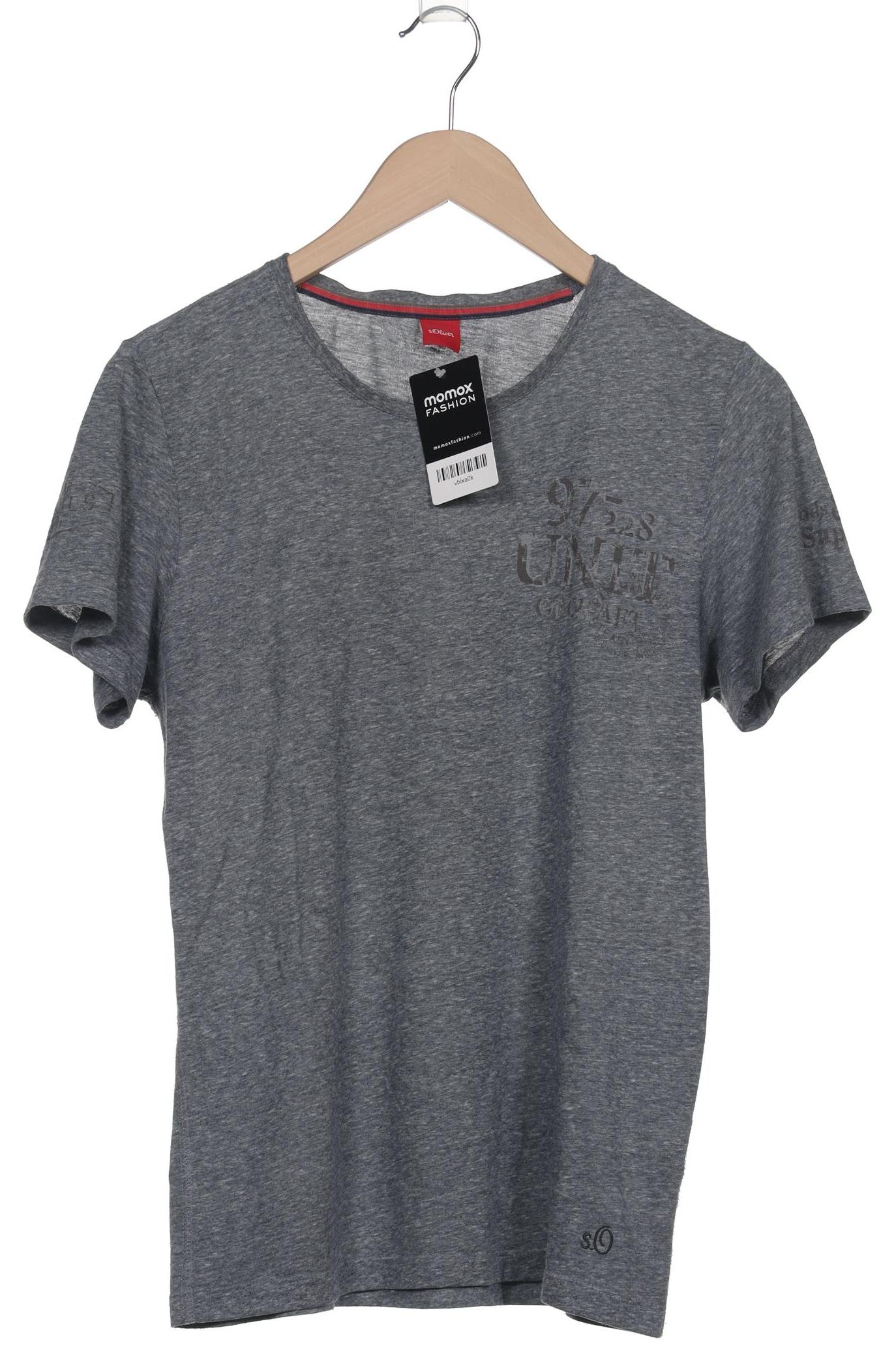 

s.Oliver Herren T-Shirt, grau, Gr. 46