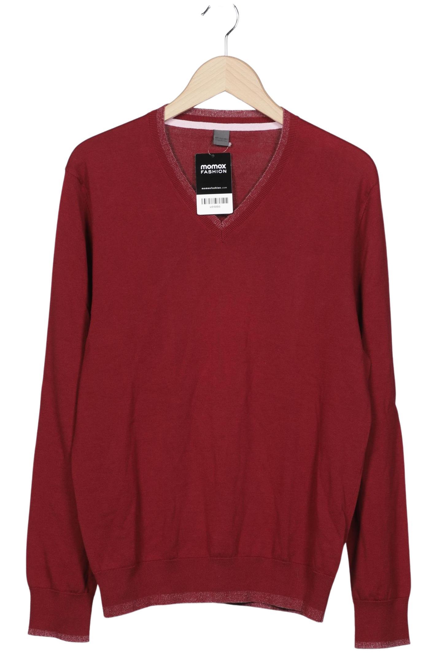 

s.Oliver Herren Pullover, rot, Gr. 48