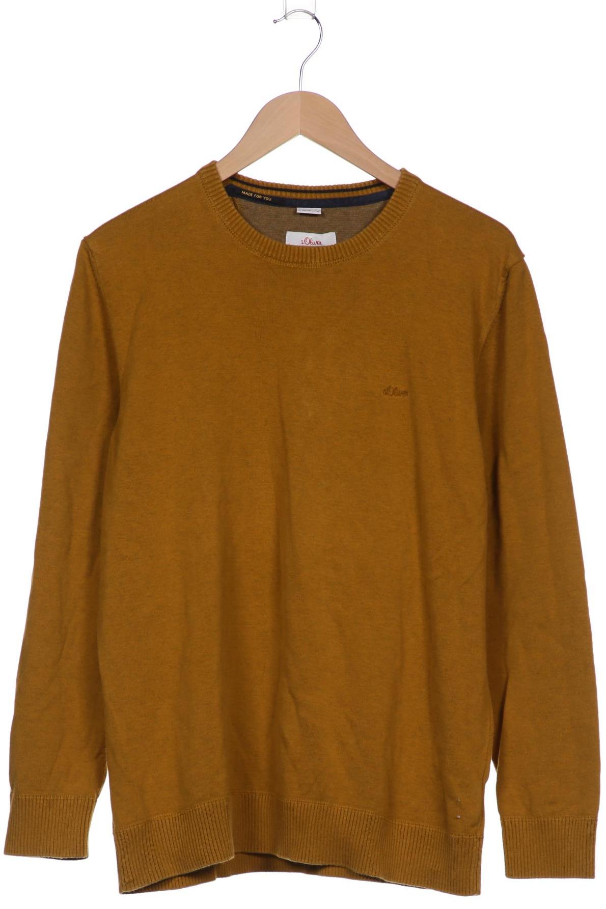 

s.Oliver Herren Pullover, gelb, Gr. 54