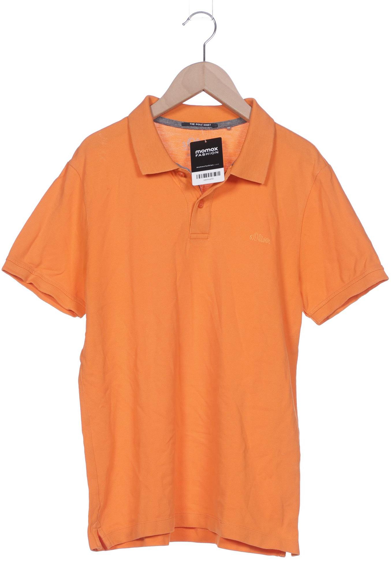 

s.Oliver Herren Poloshirt, orange, Gr. 48