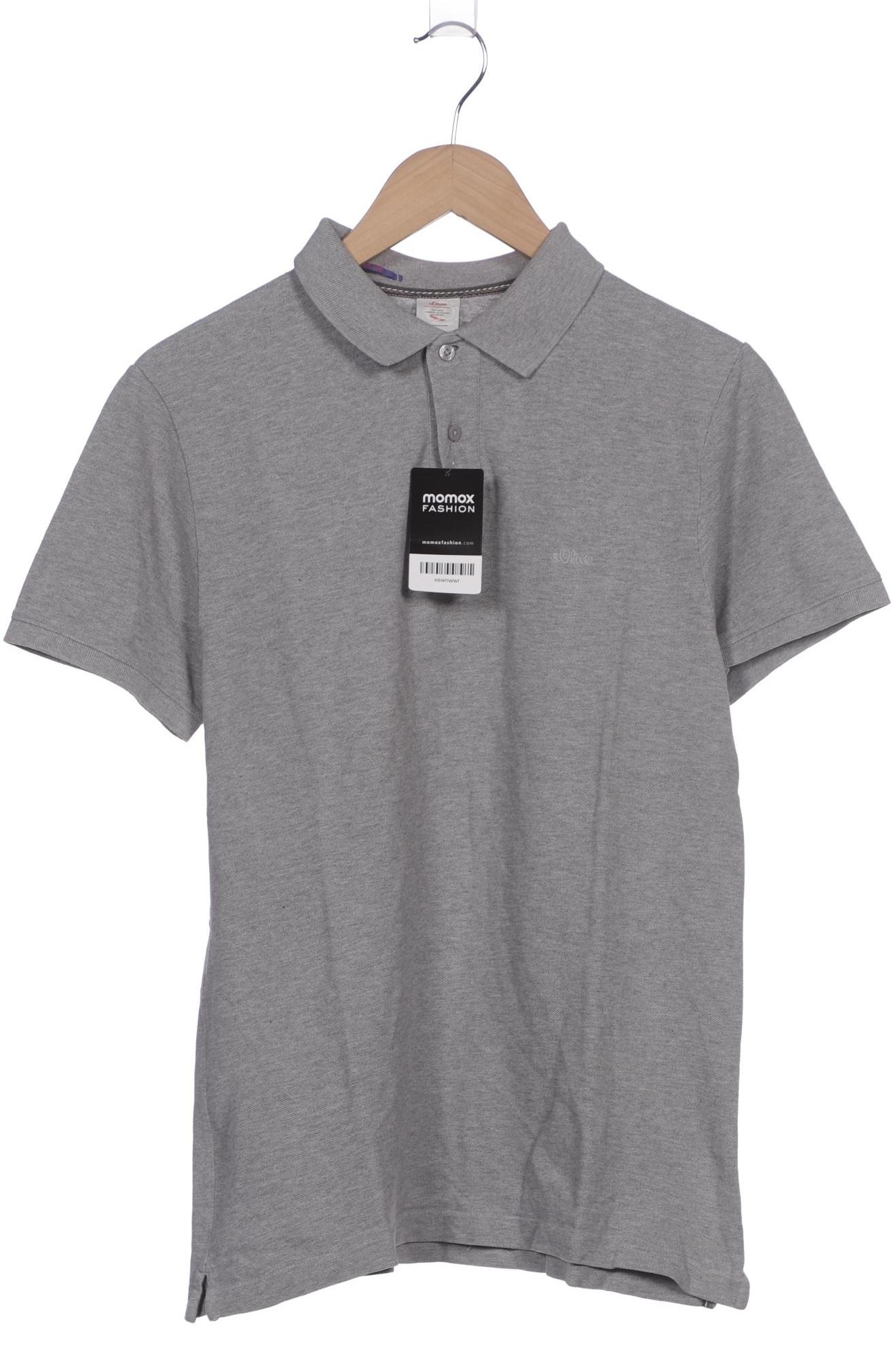 

s.Oliver Herren Poloshirt, grau, Gr. 52