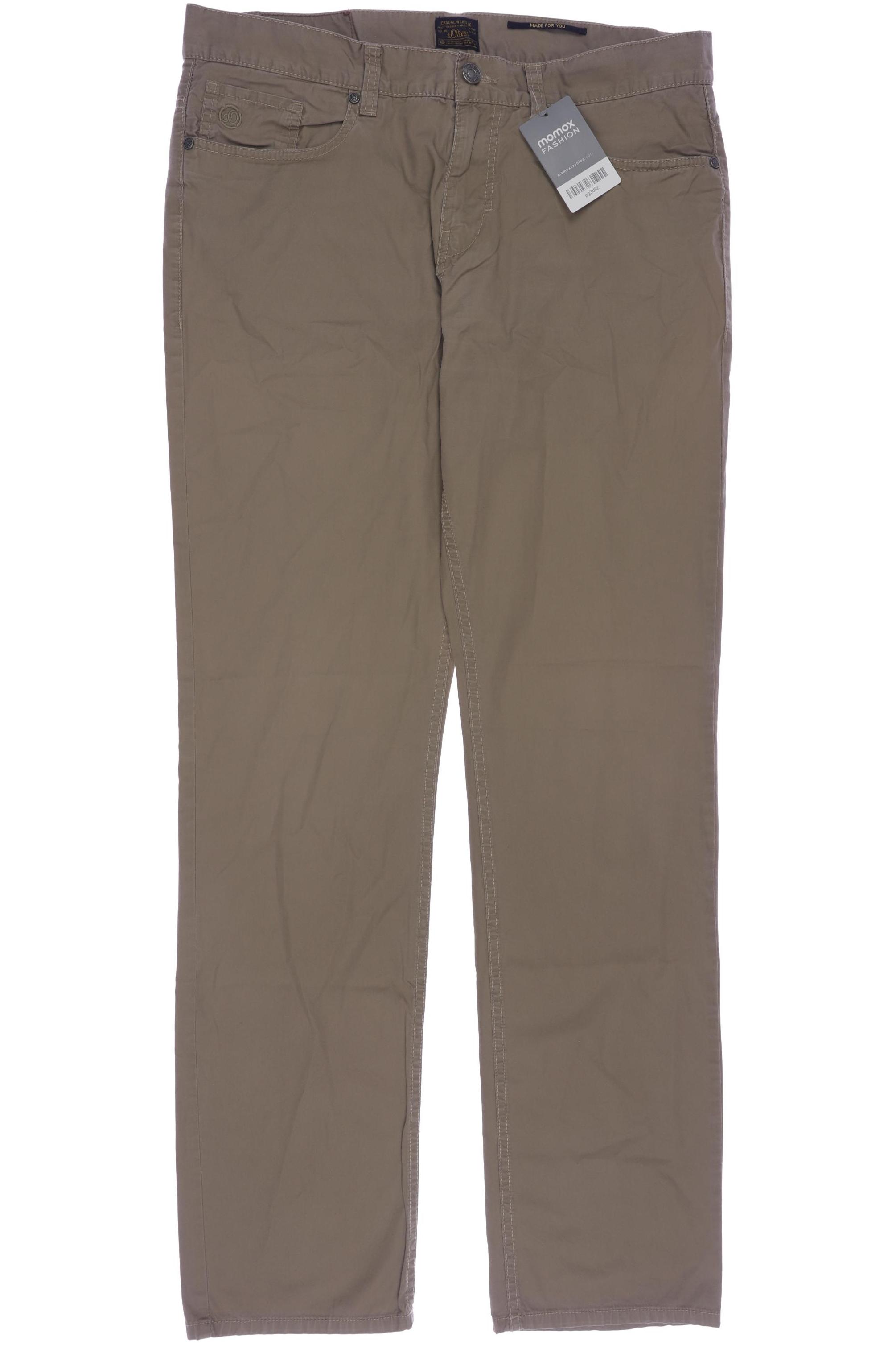 

s.Oliver Herren Stoffhose, beige, Gr. 33