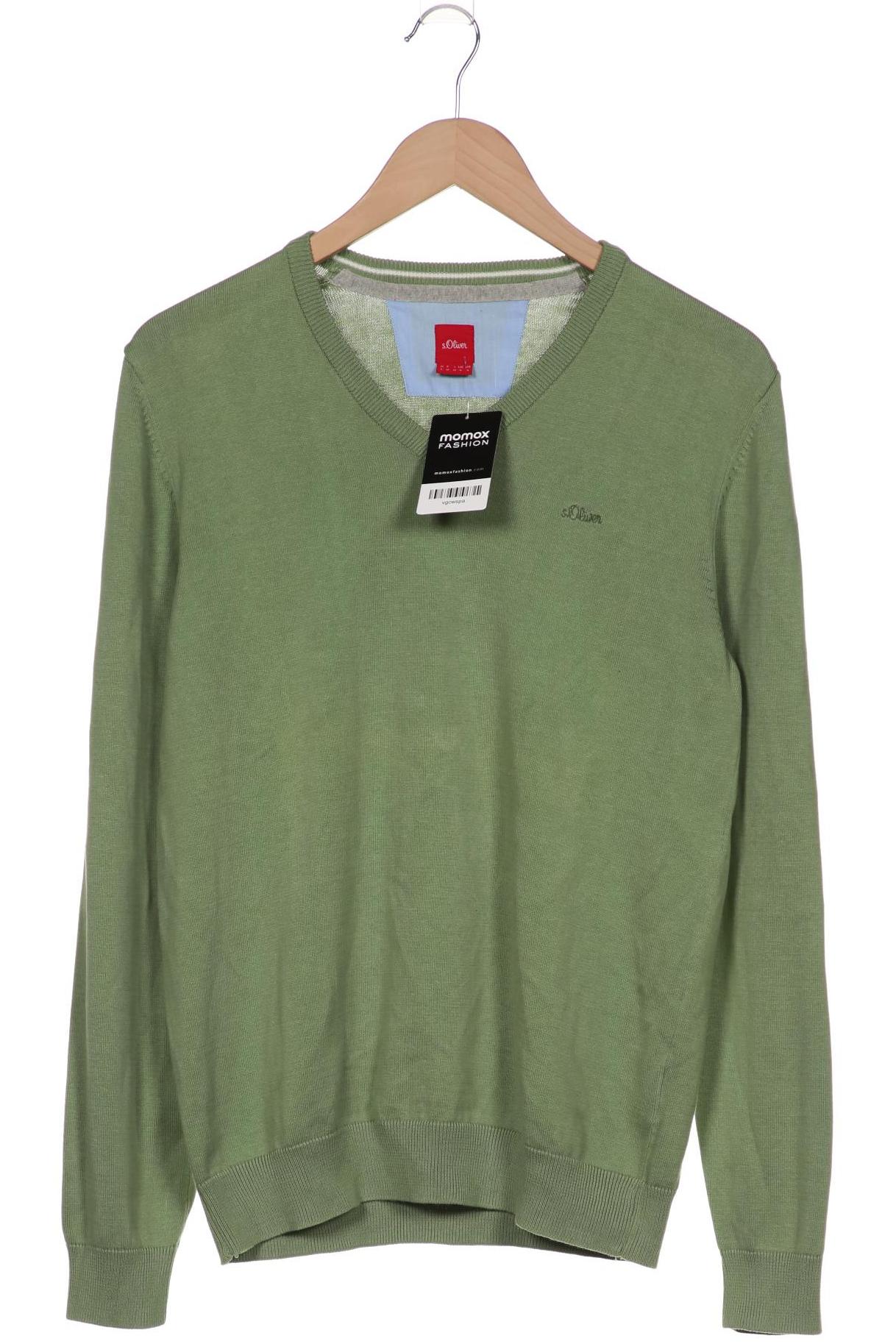 

s.Oliver Herren Pullover, grün, Gr. 46