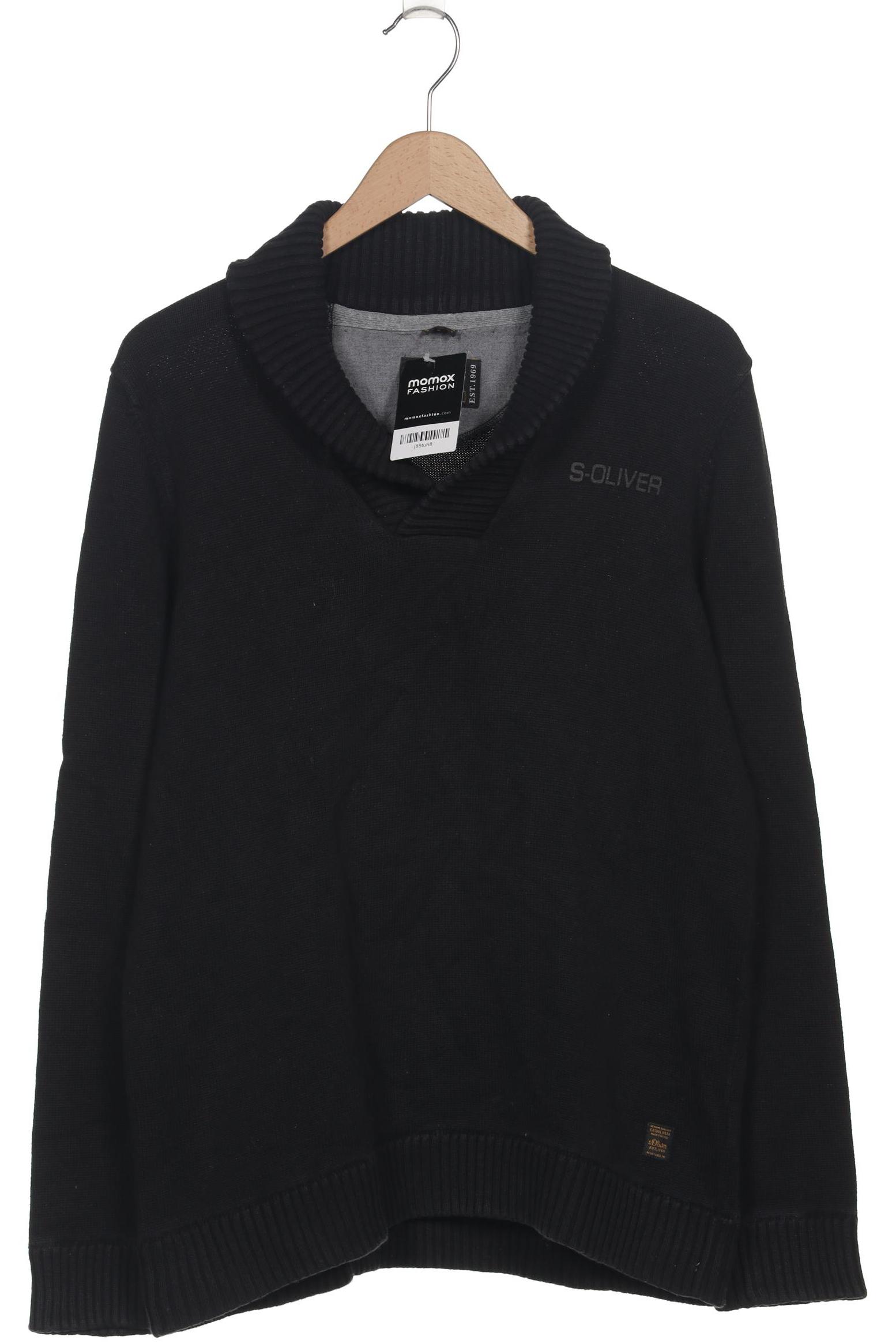 

s.Oliver Herren Pullover, schwarz, Gr. 52