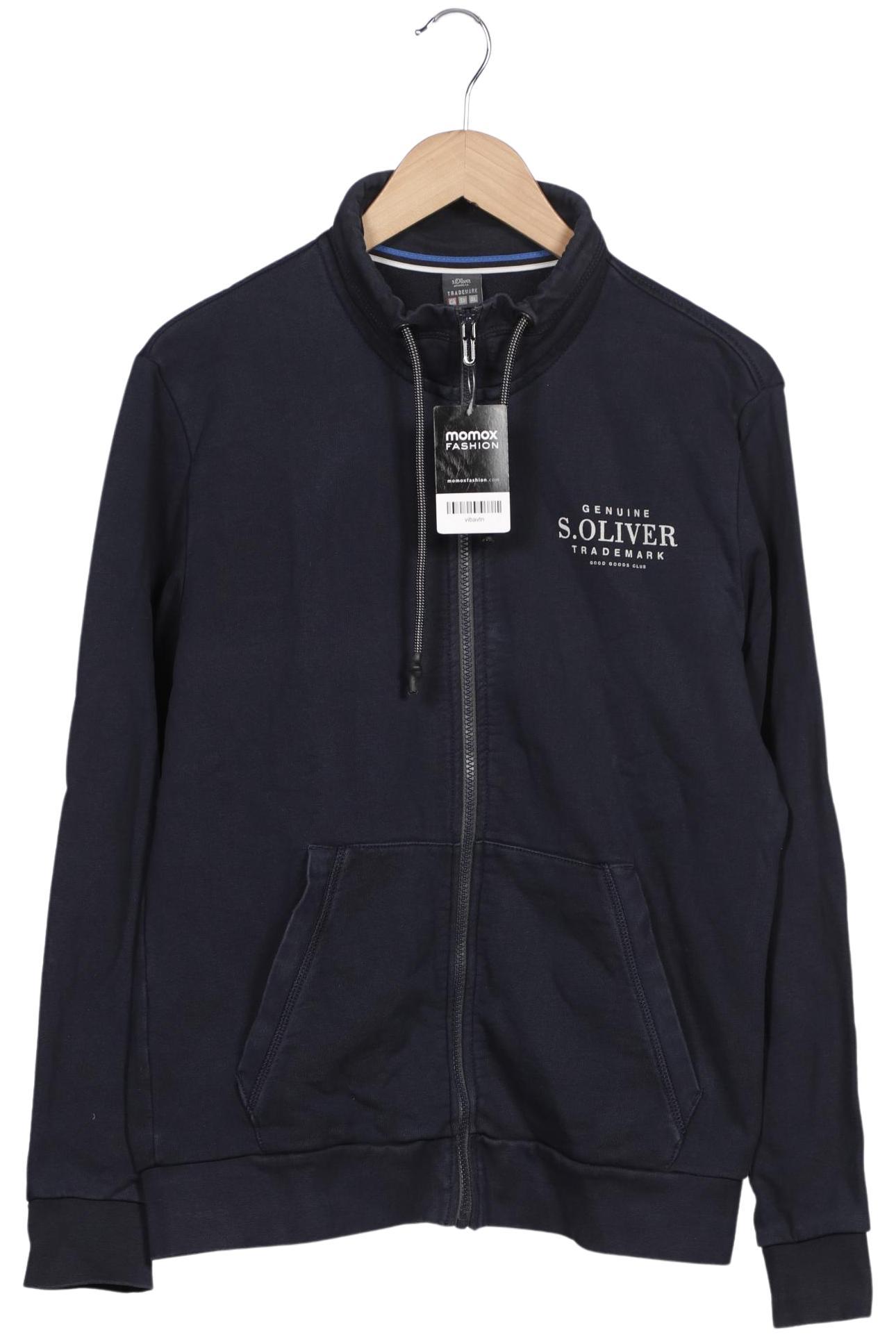

s.Oliver Herren Sweatshirt, marineblau, Gr. 48