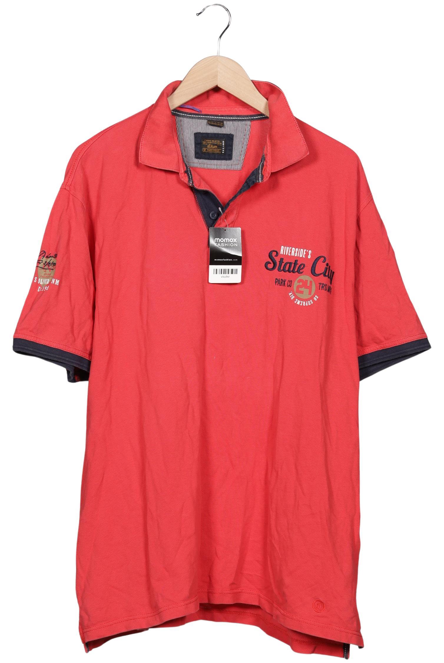 

s.Oliver Herren Poloshirt, rot, Gr. 58