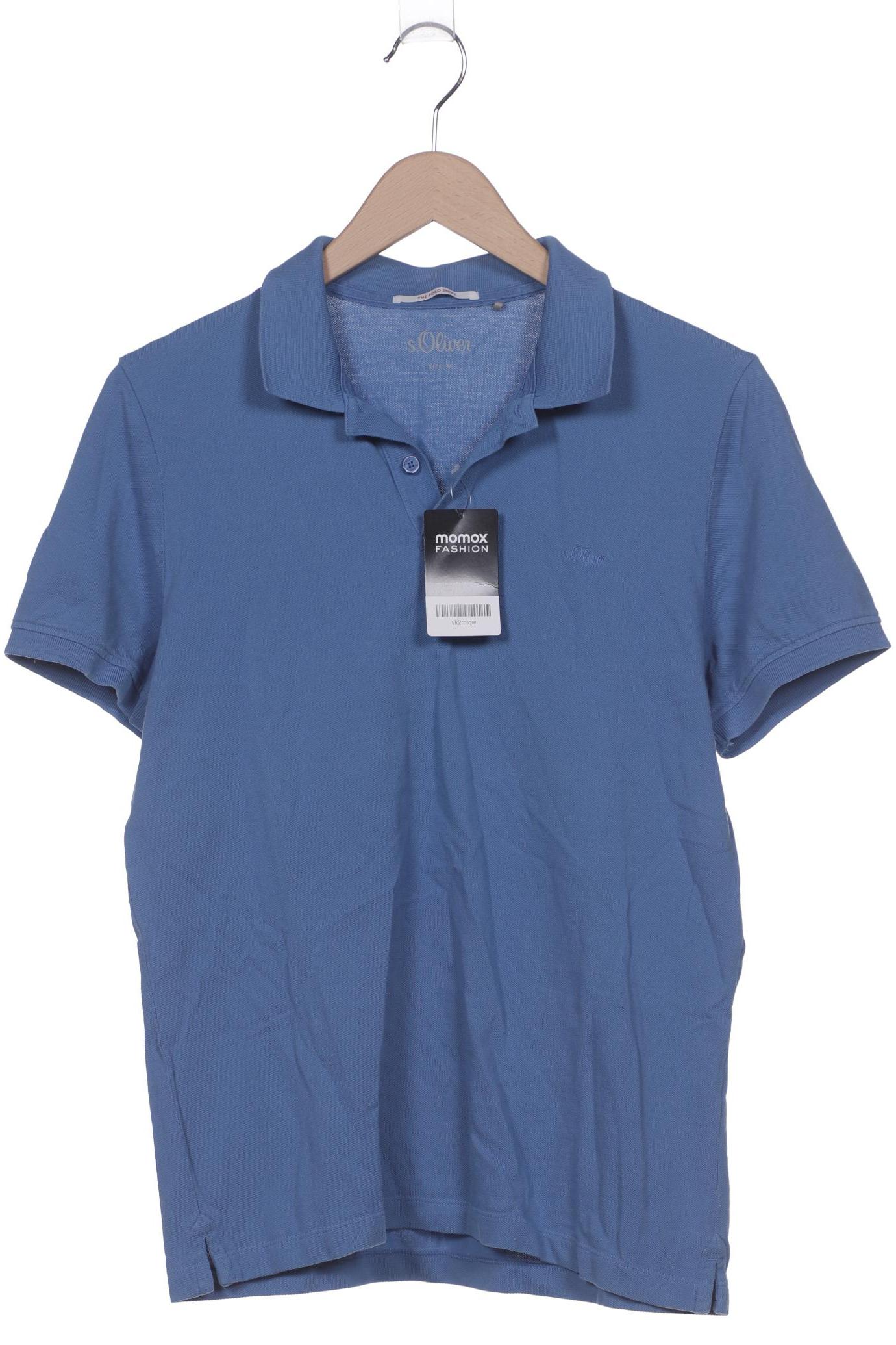 

s.Oliver Herren Poloshirt, blau, Gr. 48