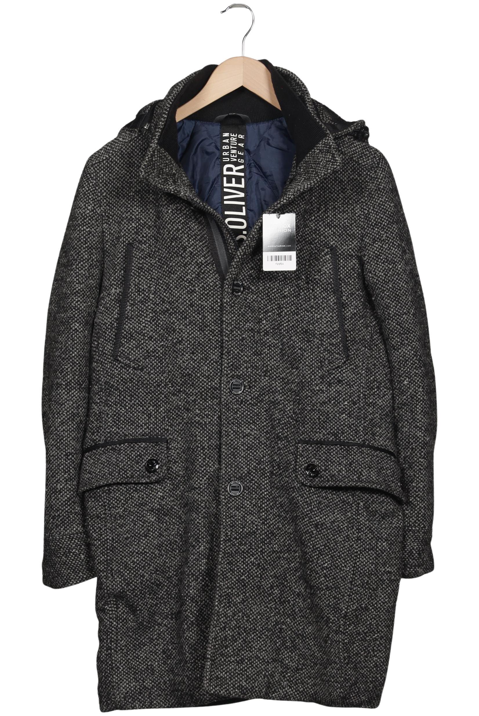 

s.Oliver Herren Mantel, grau, Gr. 64