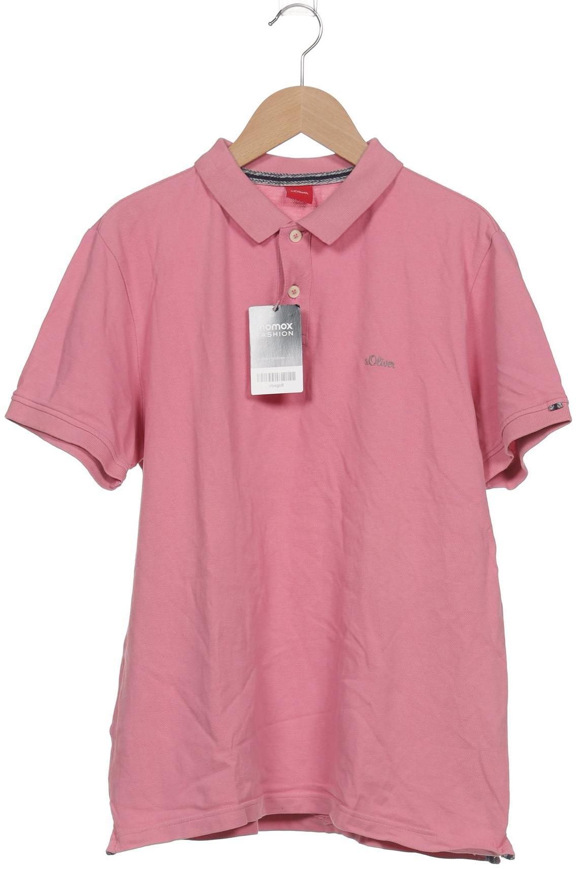

s.Oliver Herren Poloshirt, pink, Gr. 48
