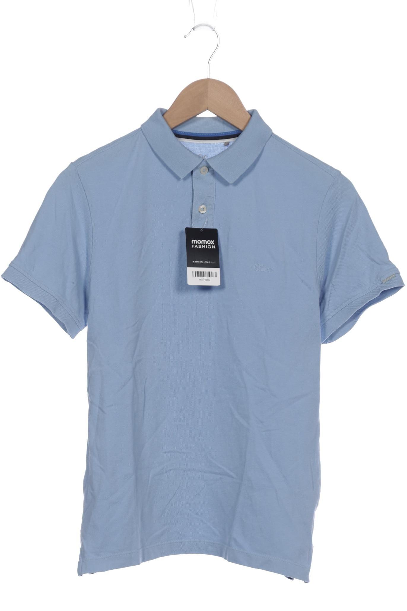 

s.Oliver Herren Poloshirt, hellblau, Gr. 46