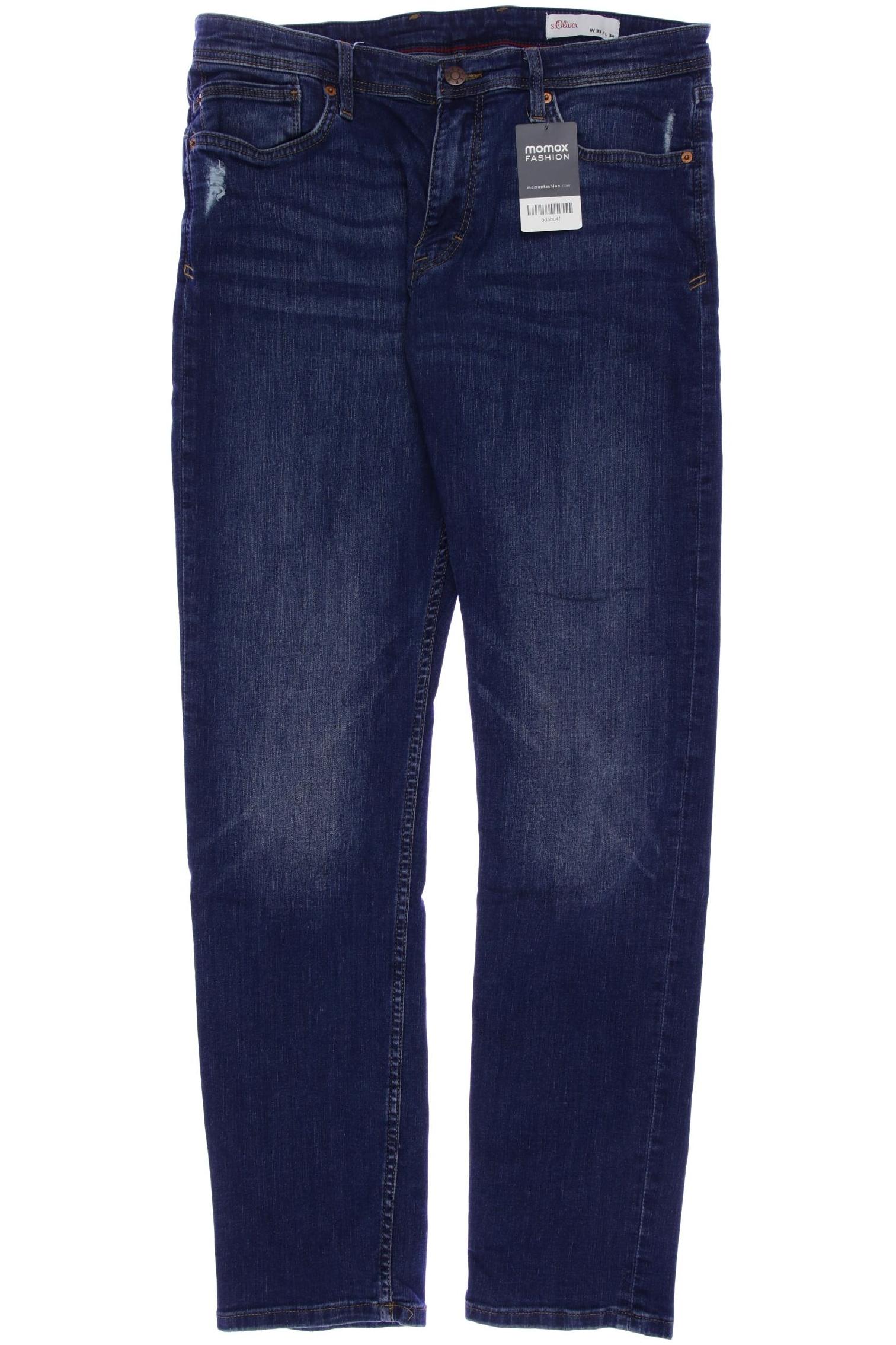 

s.Oliver Herren Jeans, blau, Gr. 33
