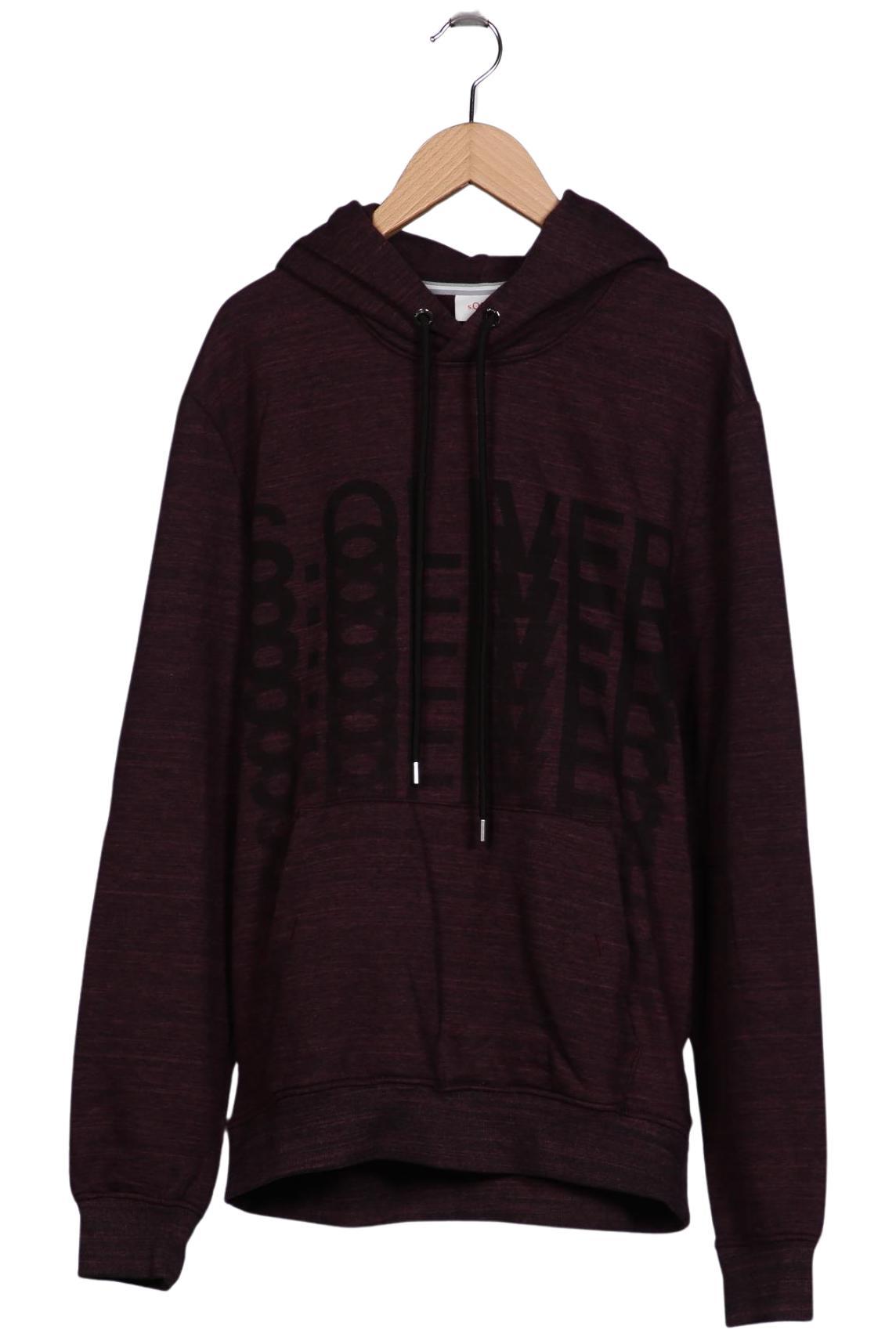 

s.Oliver Herren Kapuzenpullover, bordeaux, Gr. 48