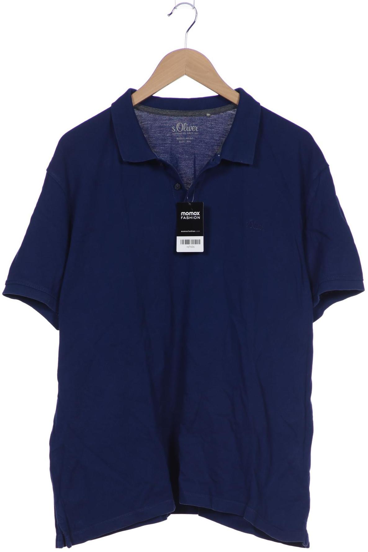 

s.Oliver Herren Poloshirt, marineblau, Gr. 56