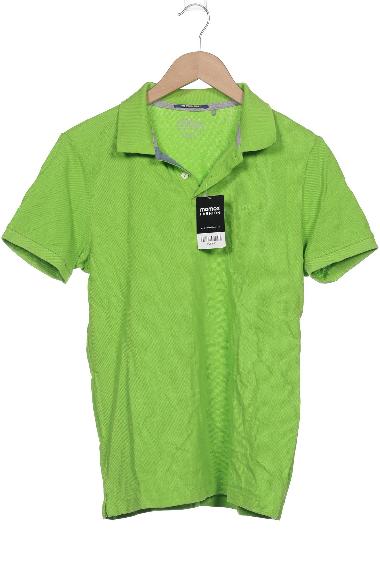 

s.Oliver Herren Poloshirt, grün, Gr. 48