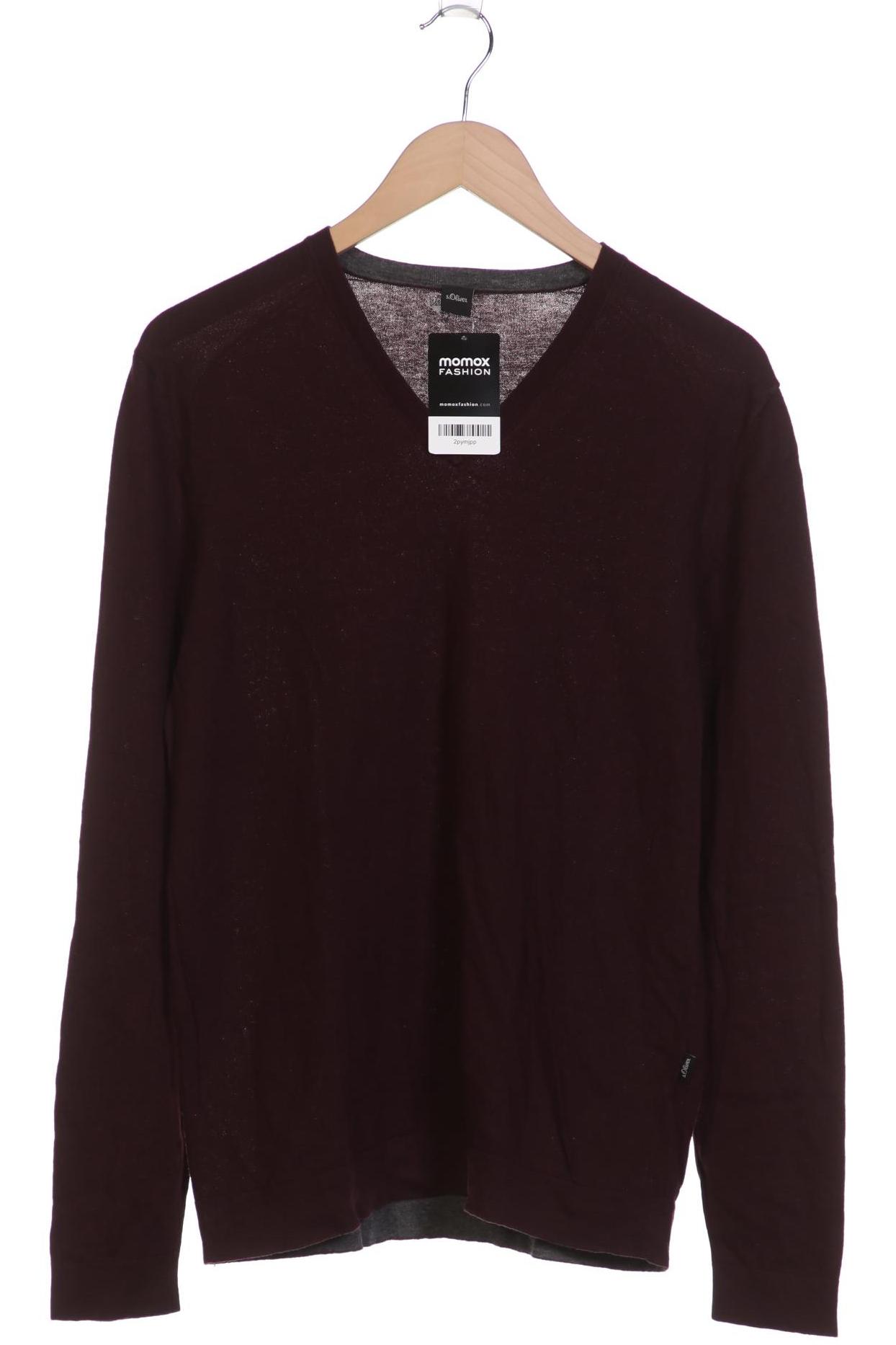 

s.Oliver Herren Pullover, bordeaux, Gr. 46