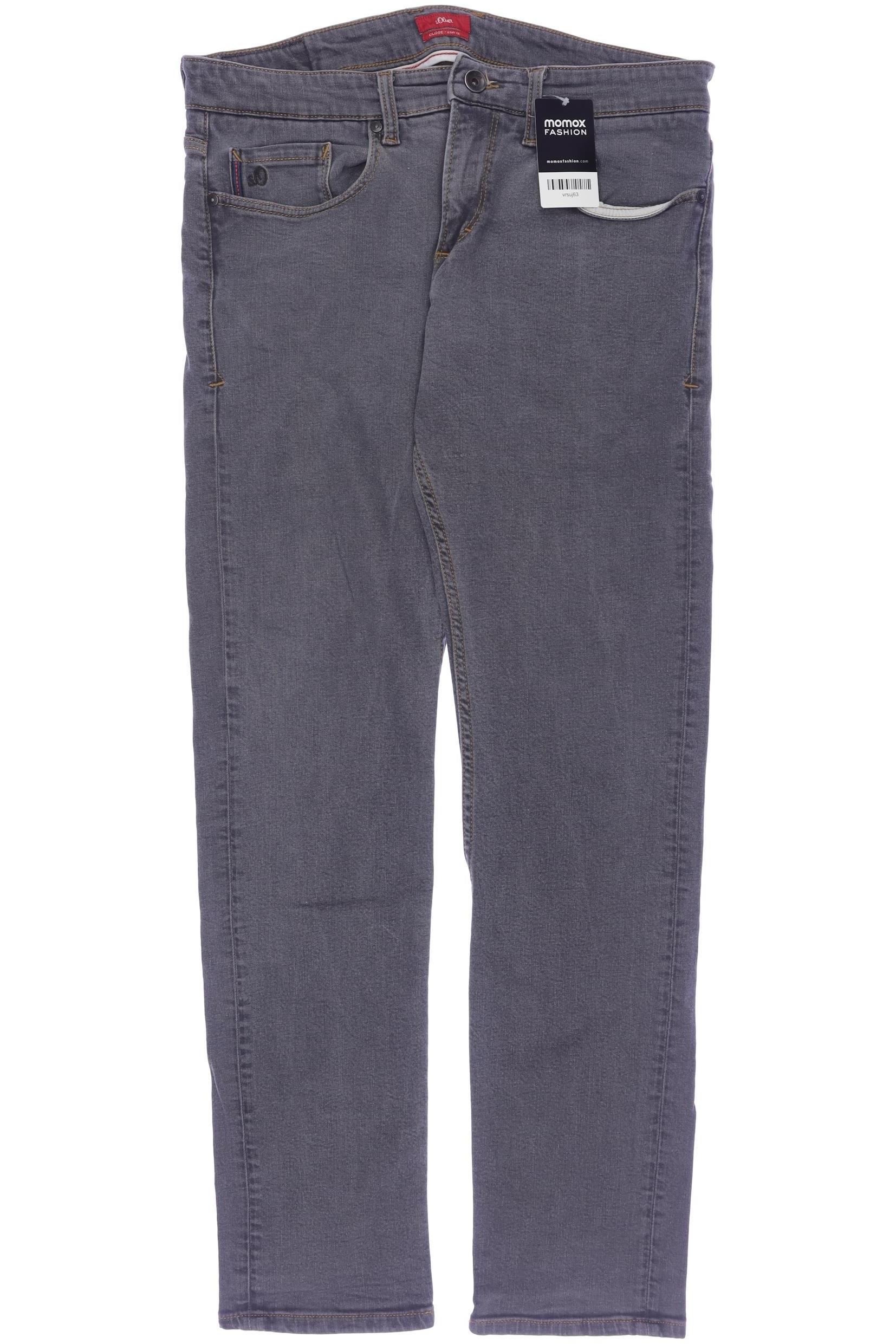 

s.Oliver Herren Jeans, grau, Gr. 33