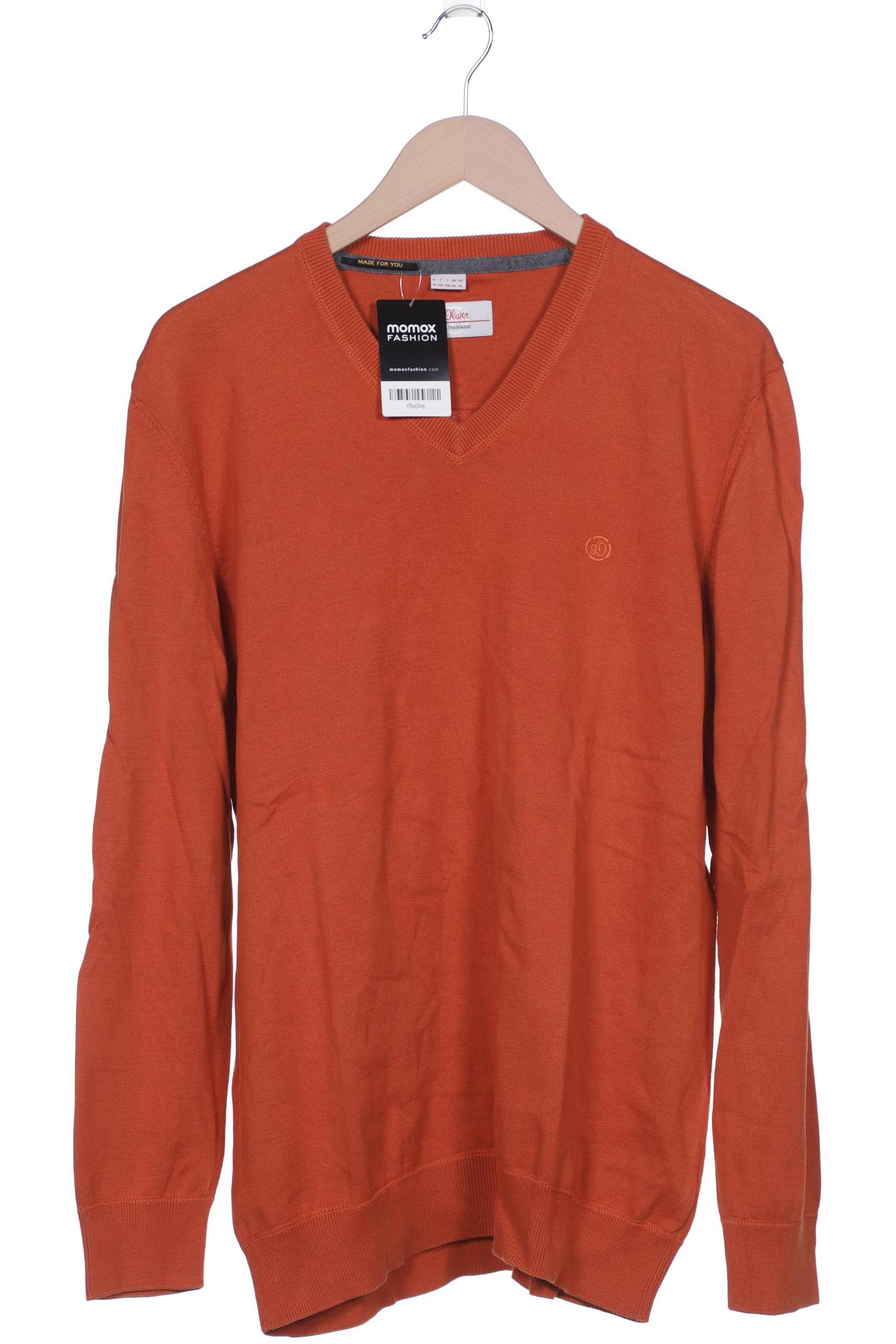 

s.Oliver Herren Pullover, orange, Gr. 54